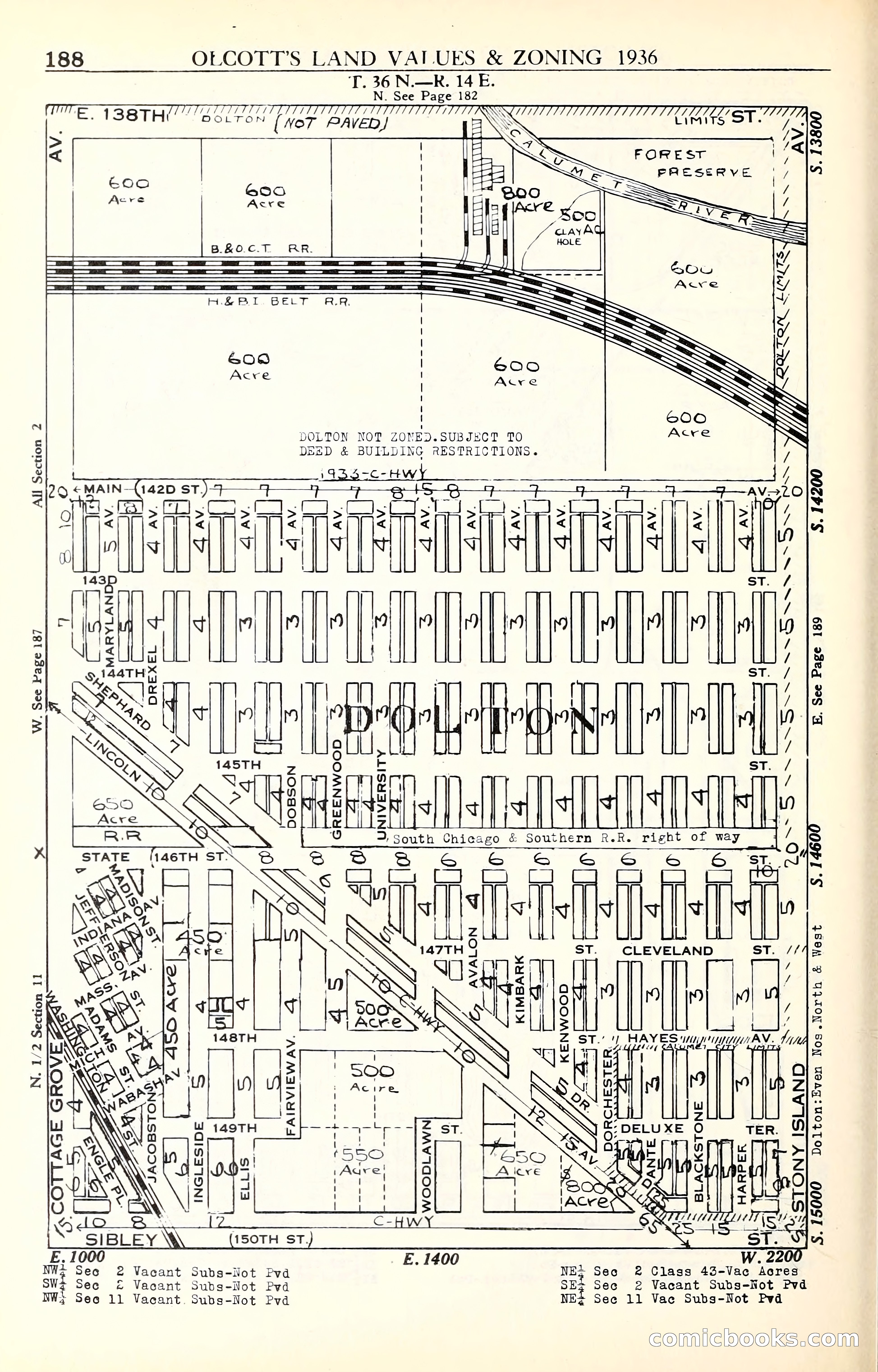 Olcott's Land Values Blue Book of Chicago — page 399 of 399