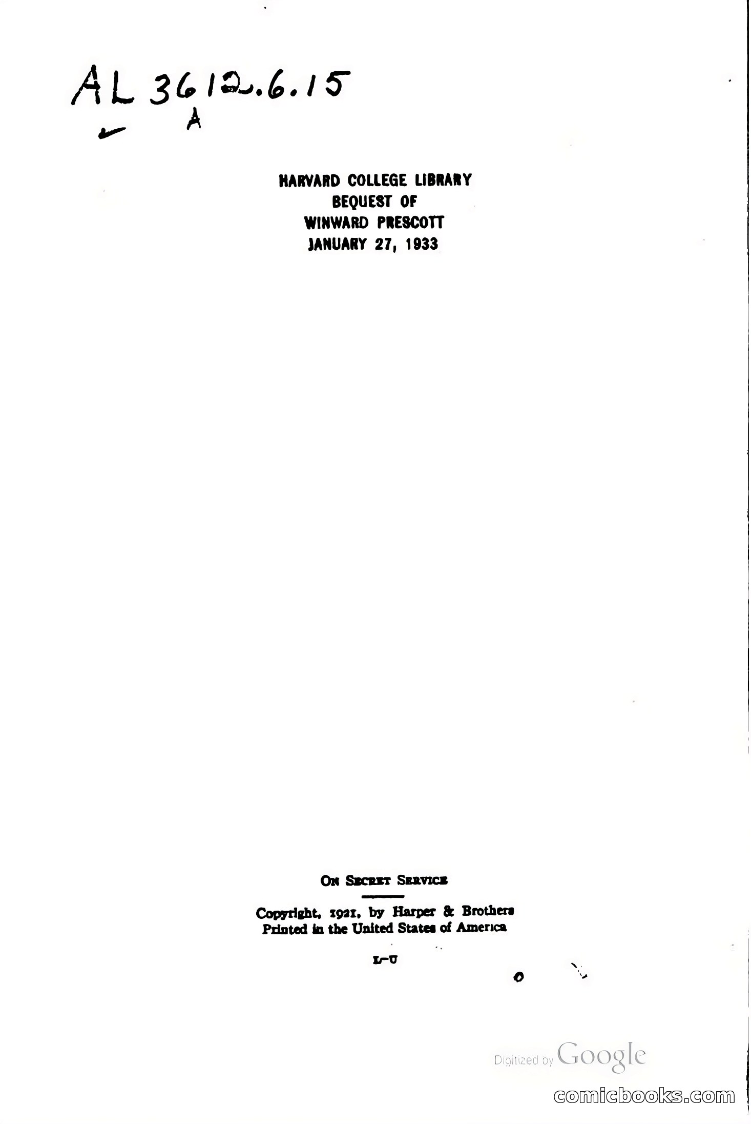 On Secret Service: Detective-Mystery Stories — page 9 of 376