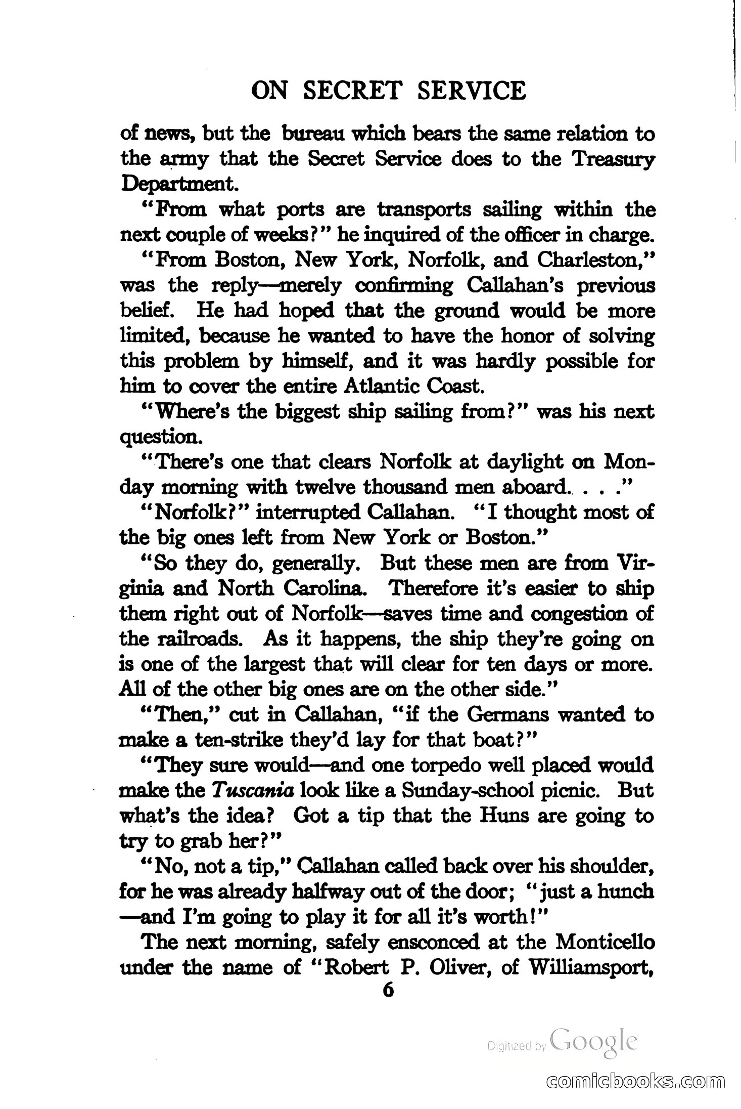 On Secret Service: Detective-Mystery Stories — page 19 of 376