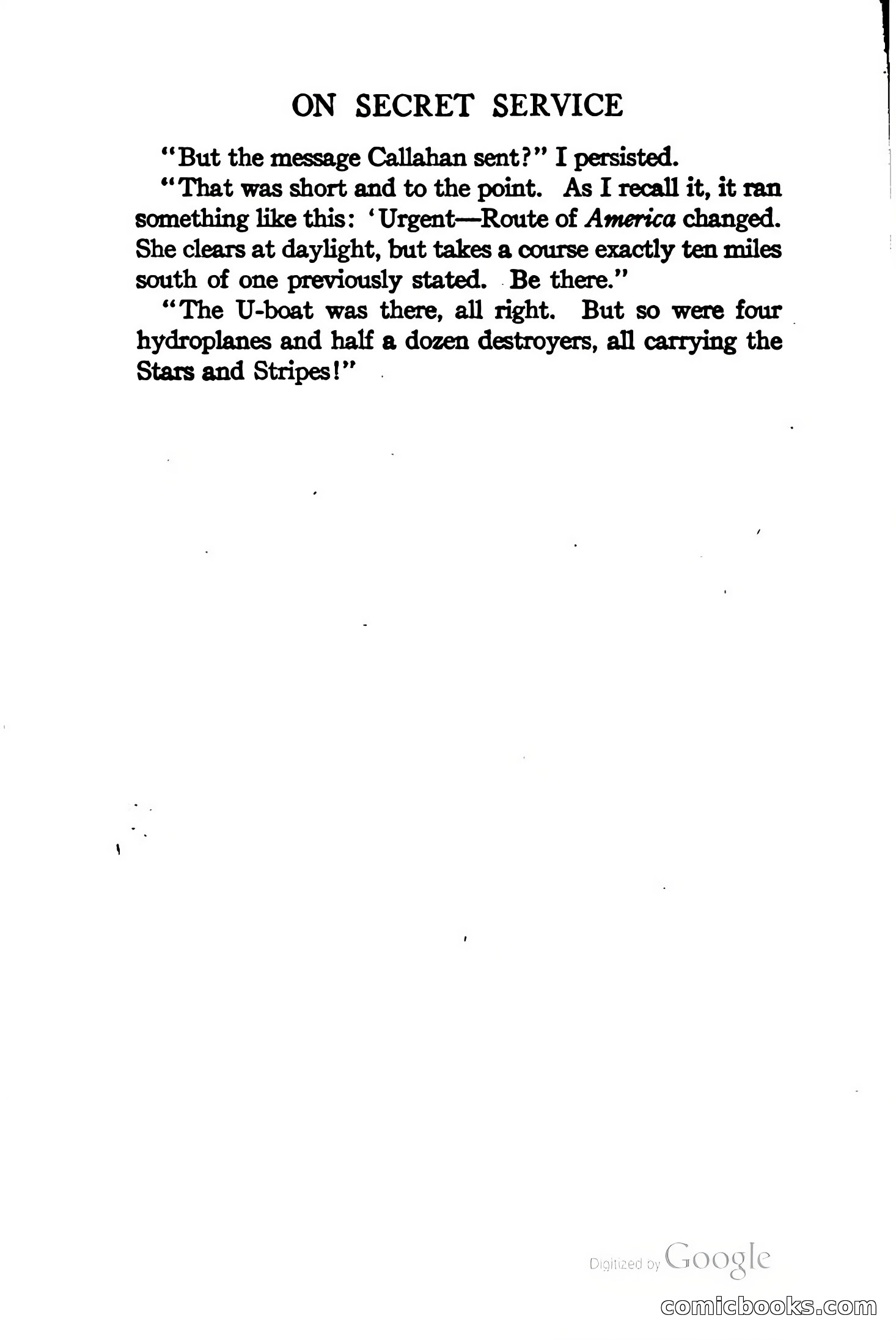 On Secret Service: Detective-Mystery Stories — page 27 of 376