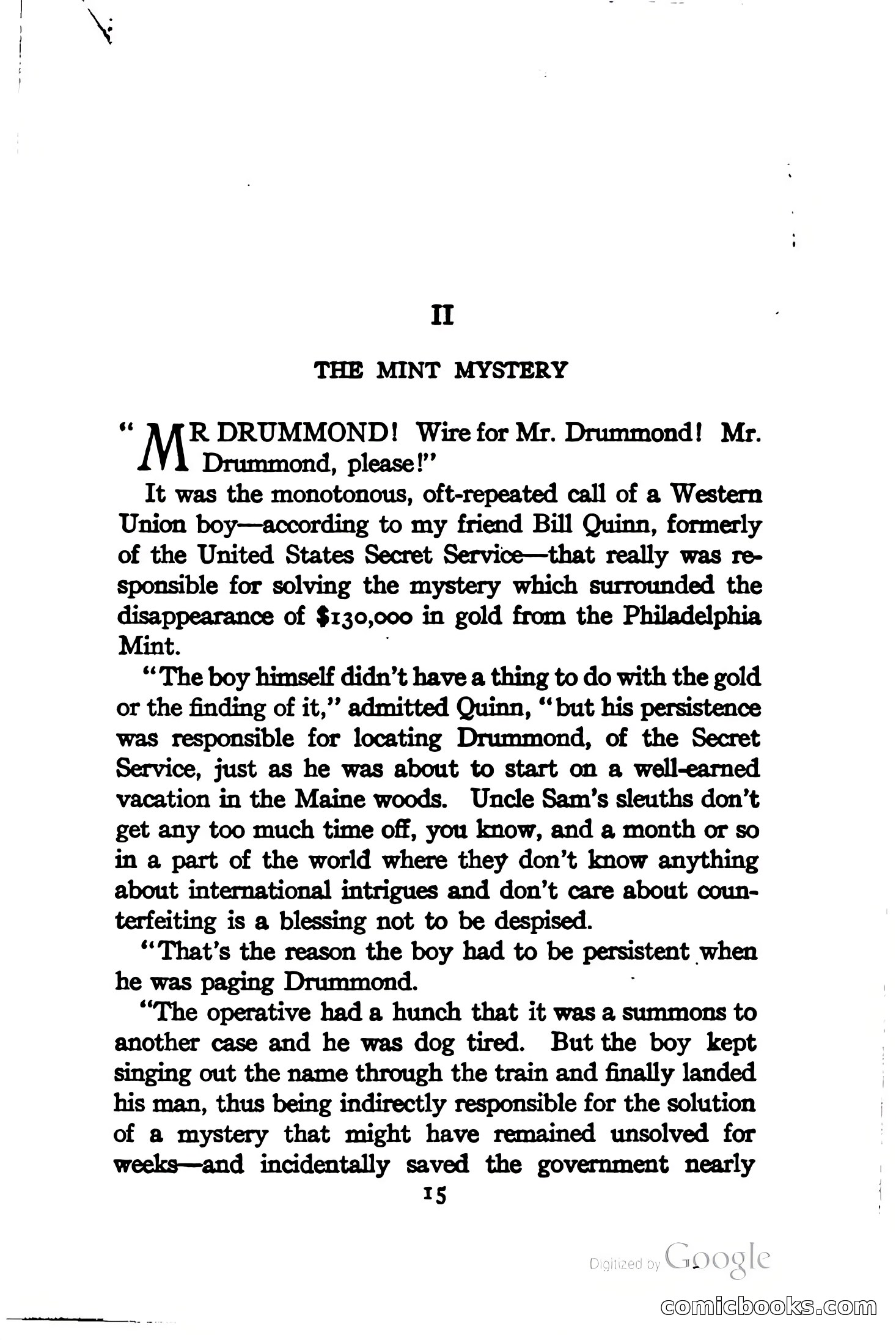 On Secret Service: Detective-Mystery Stories — page 28 of 376