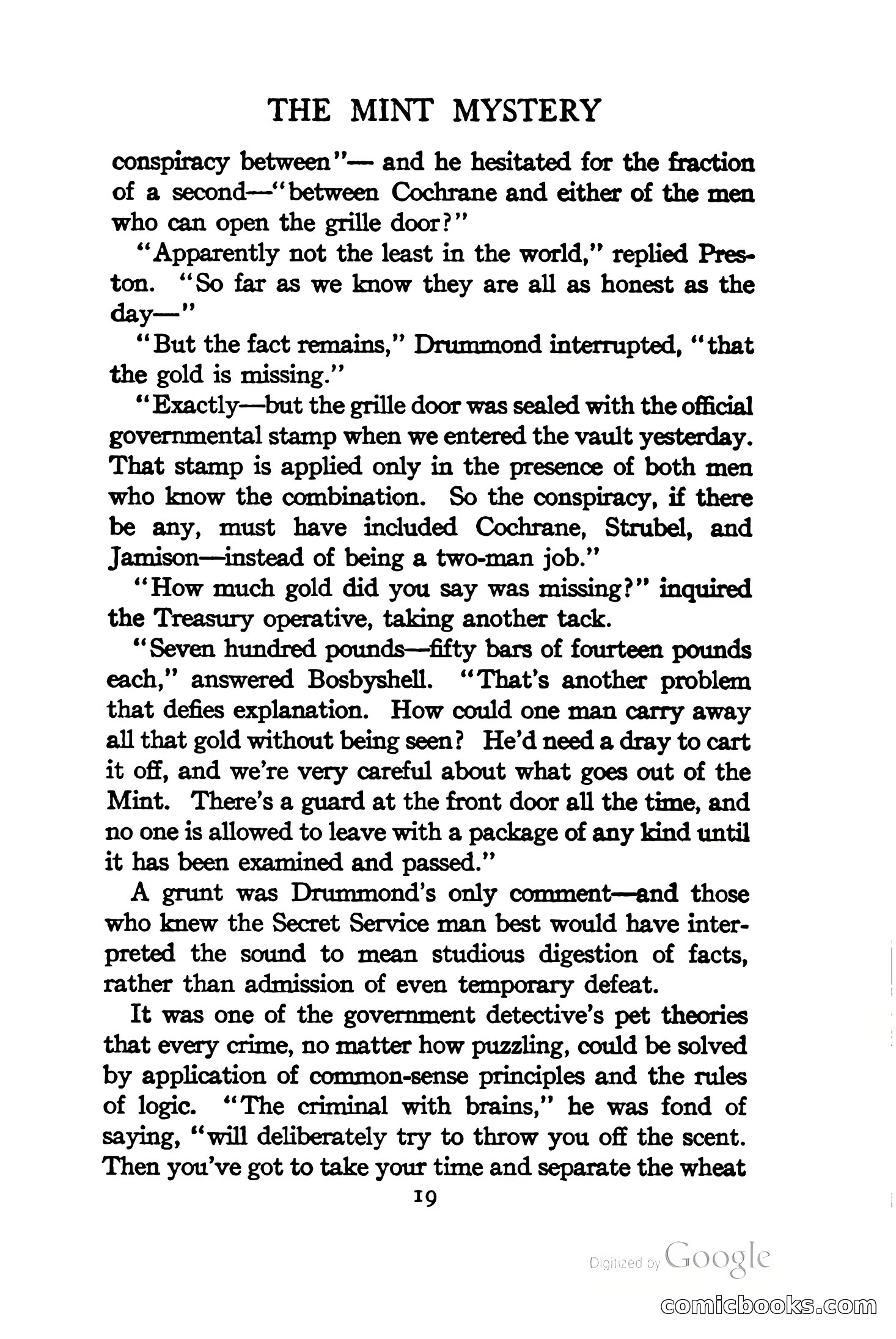 On Secret Service: Detective-Mystery Stories — page 32 of 376