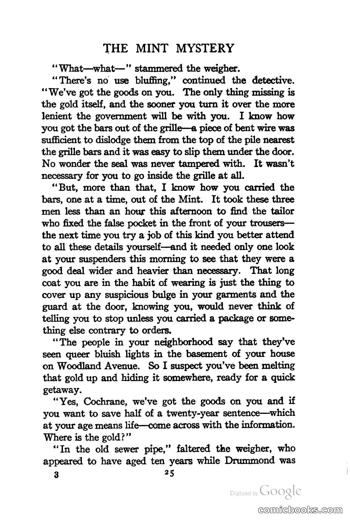 On Secret Service: Detective-Mystery Stories — page 38 of 376