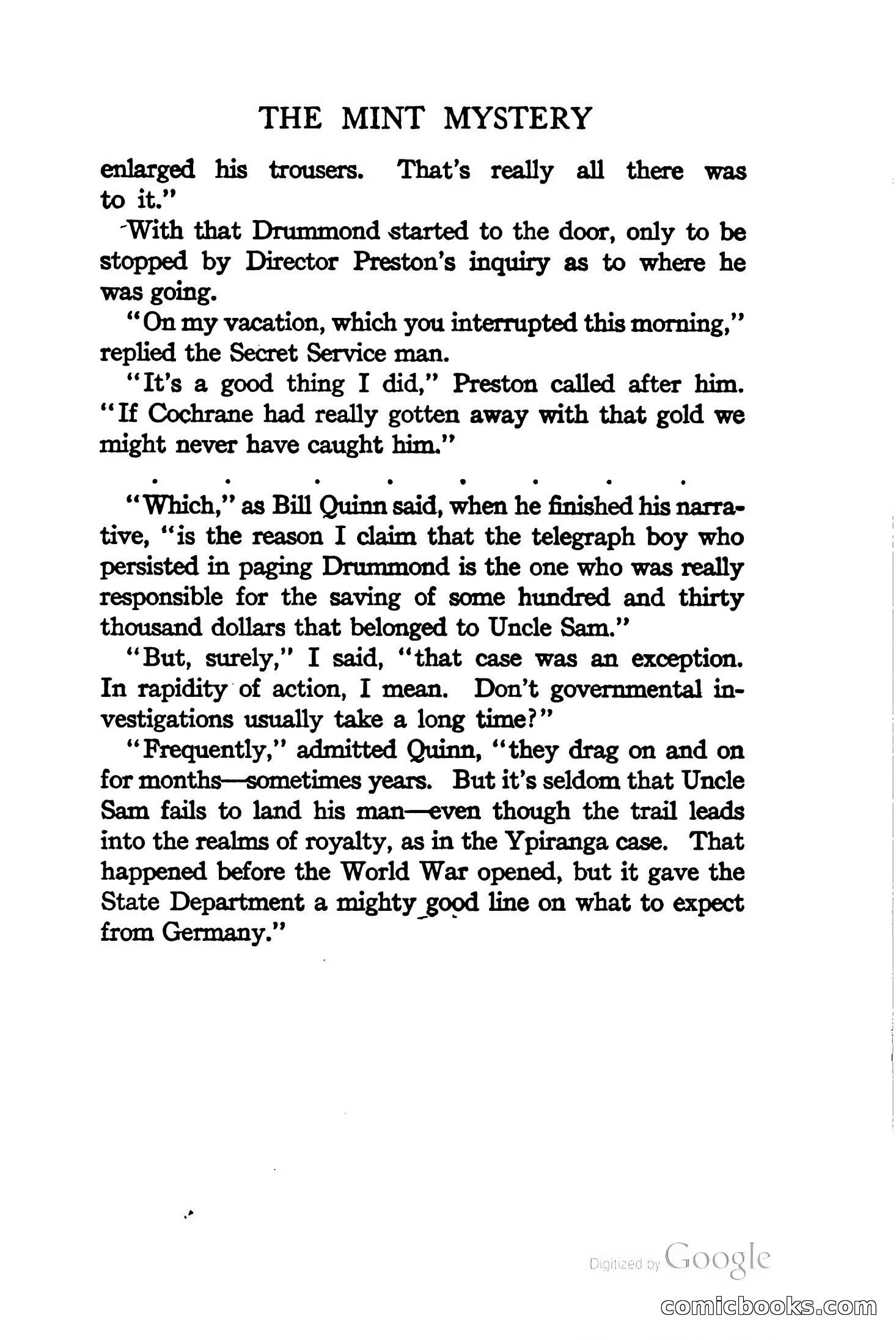 On Secret Service: Detective-Mystery Stories — page 40 of 376