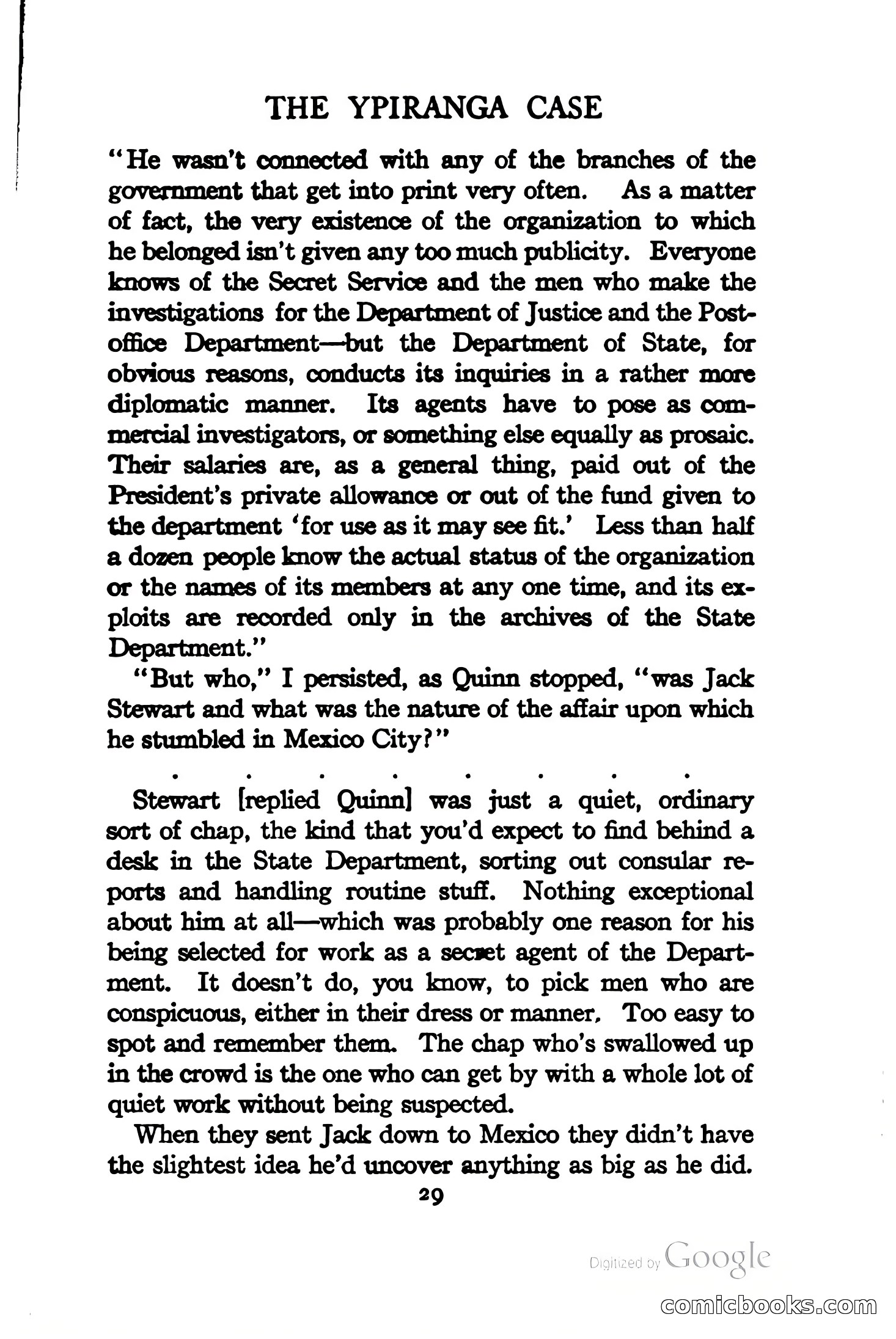 On Secret Service: Detective-Mystery Stories — page 42 of 376