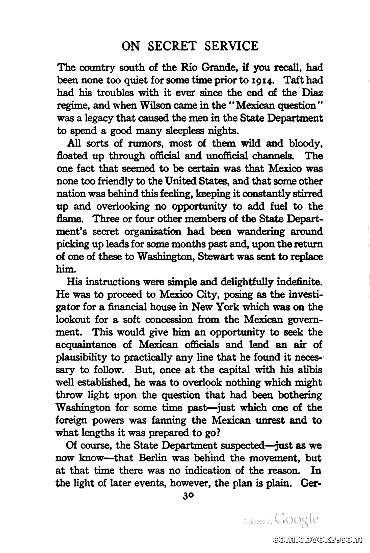 On Secret Service: Detective-Mystery Stories — page 43 of 376