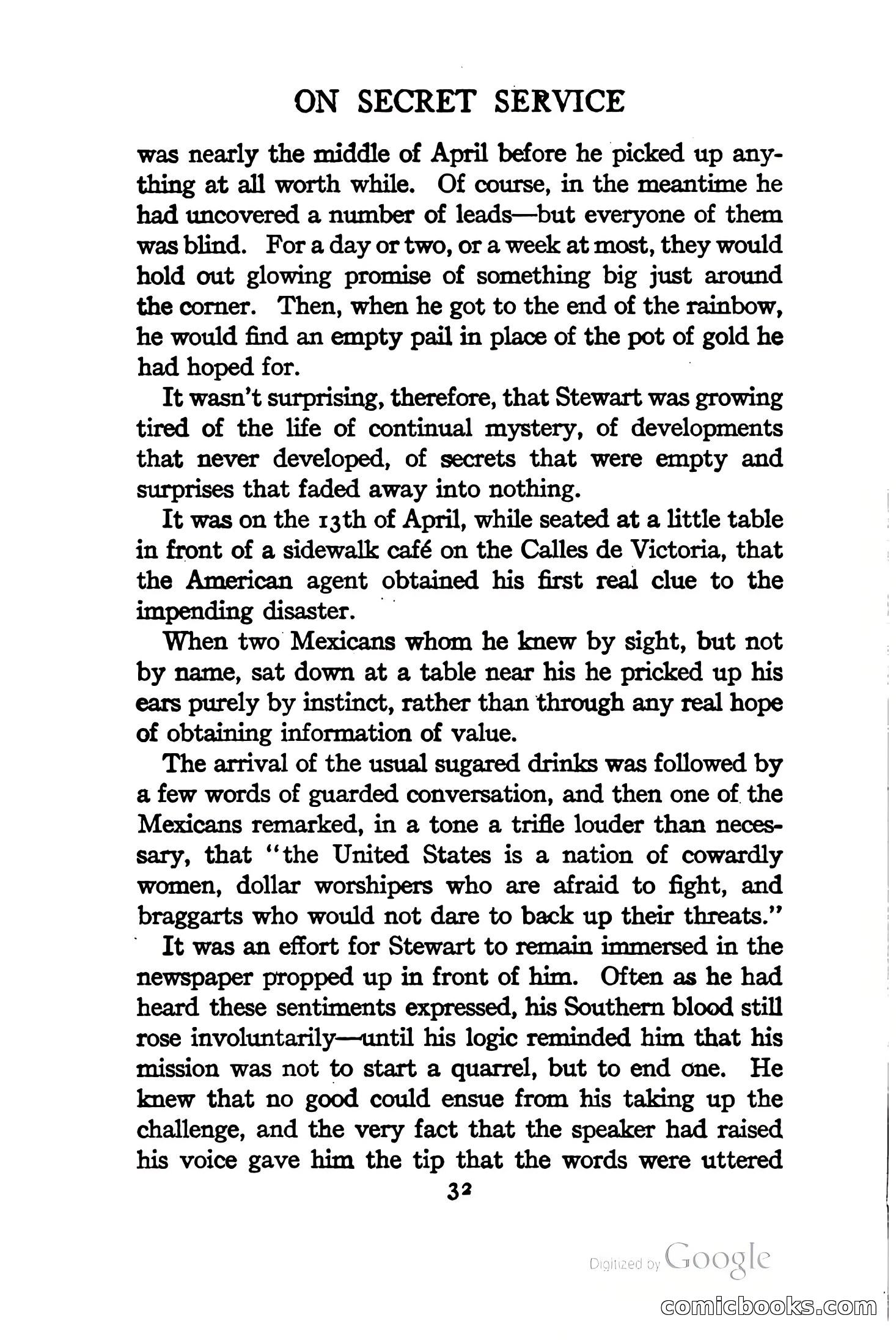 On Secret Service: Detective-Mystery Stories — page 45 of 376