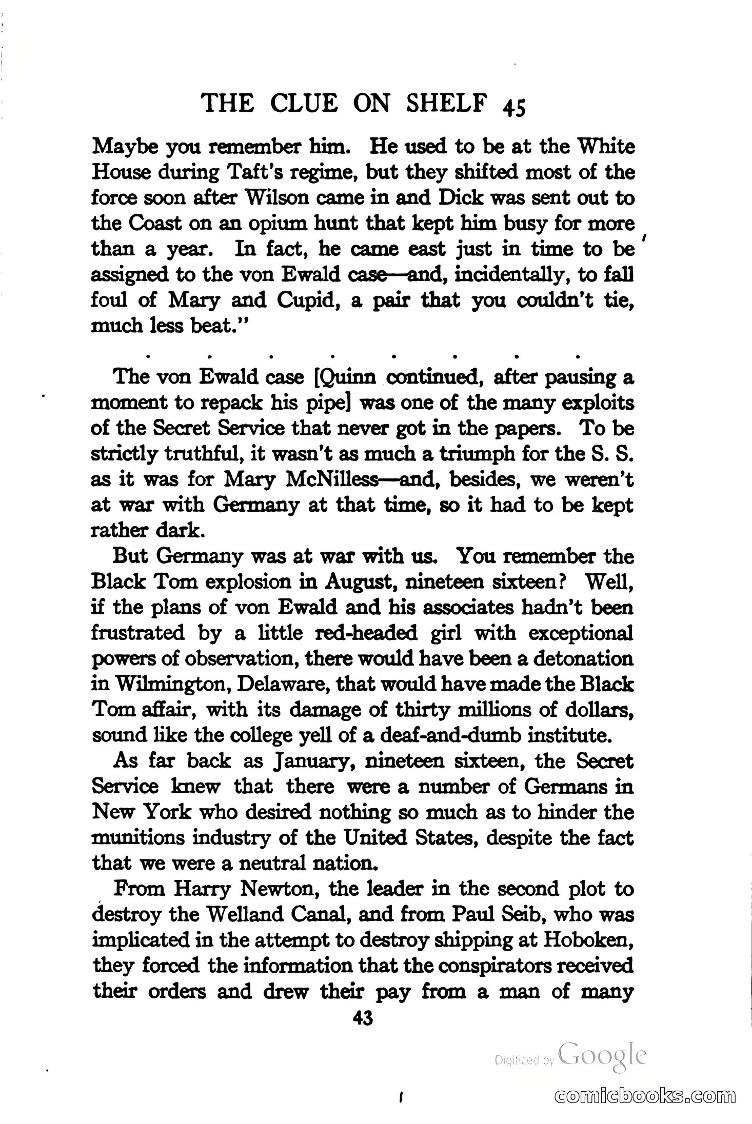 On Secret Service: Detective-Mystery Stories — page 56 of 376