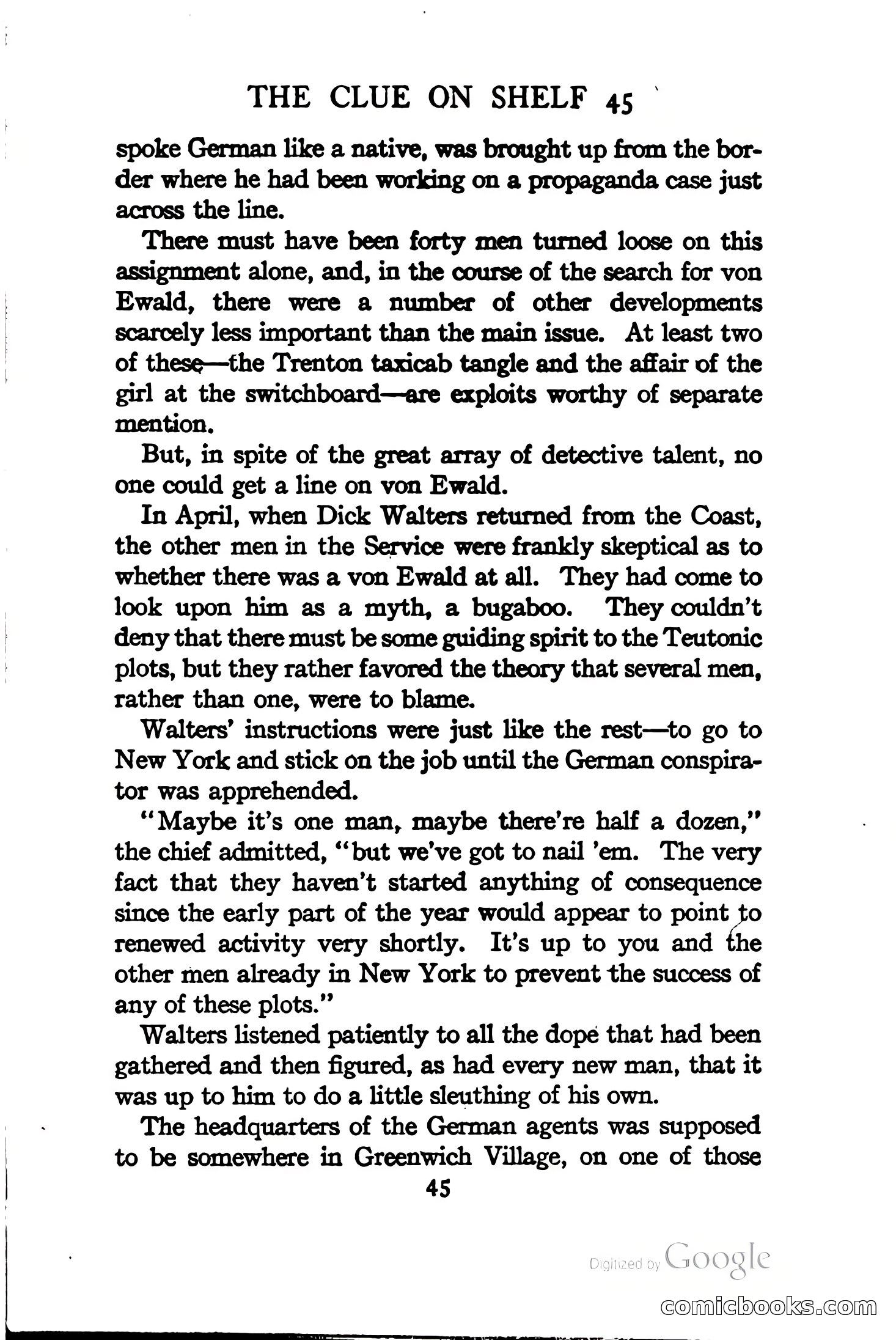 On Secret Service: Detective-Mystery Stories — page 58 of 376