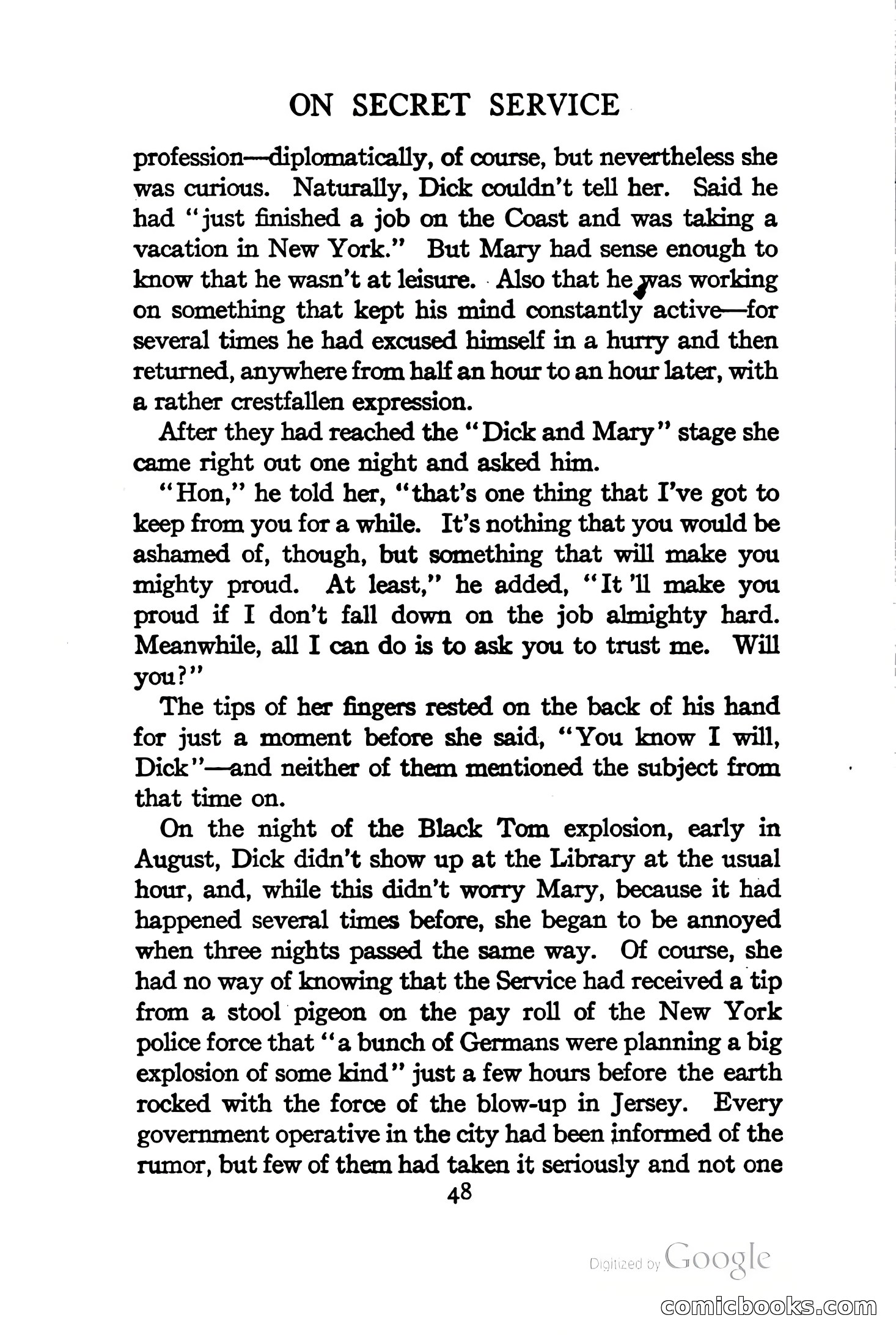 On Secret Service: Detective-Mystery Stories — page 61 of 376