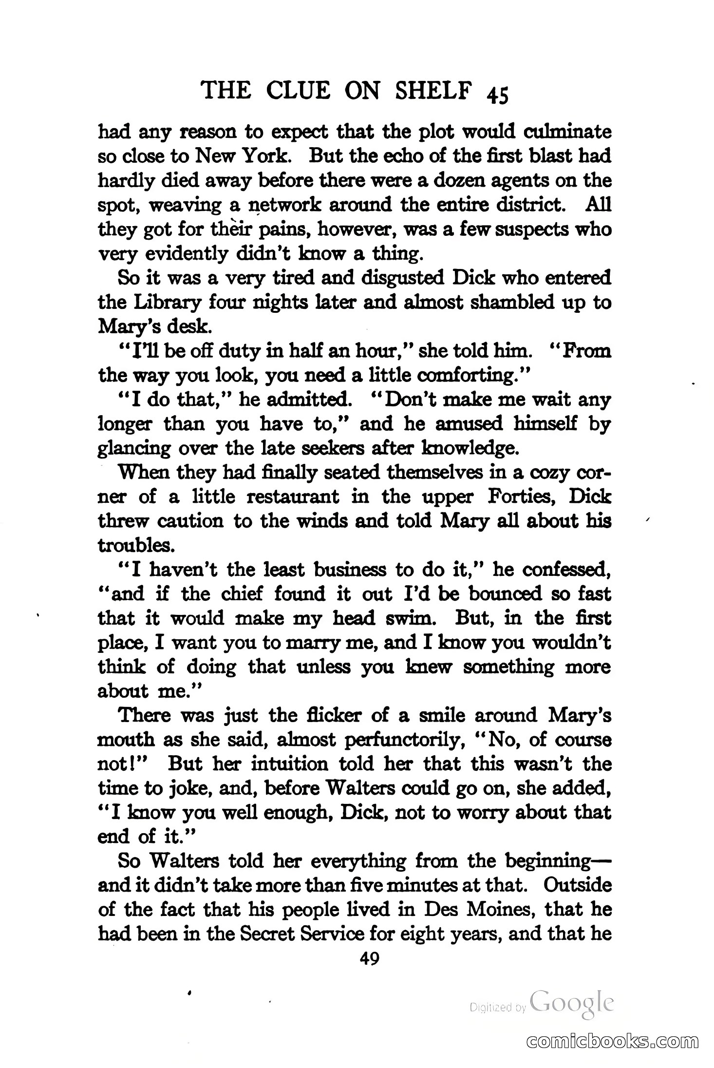 On Secret Service: Detective-Mystery Stories — page 62 of 376