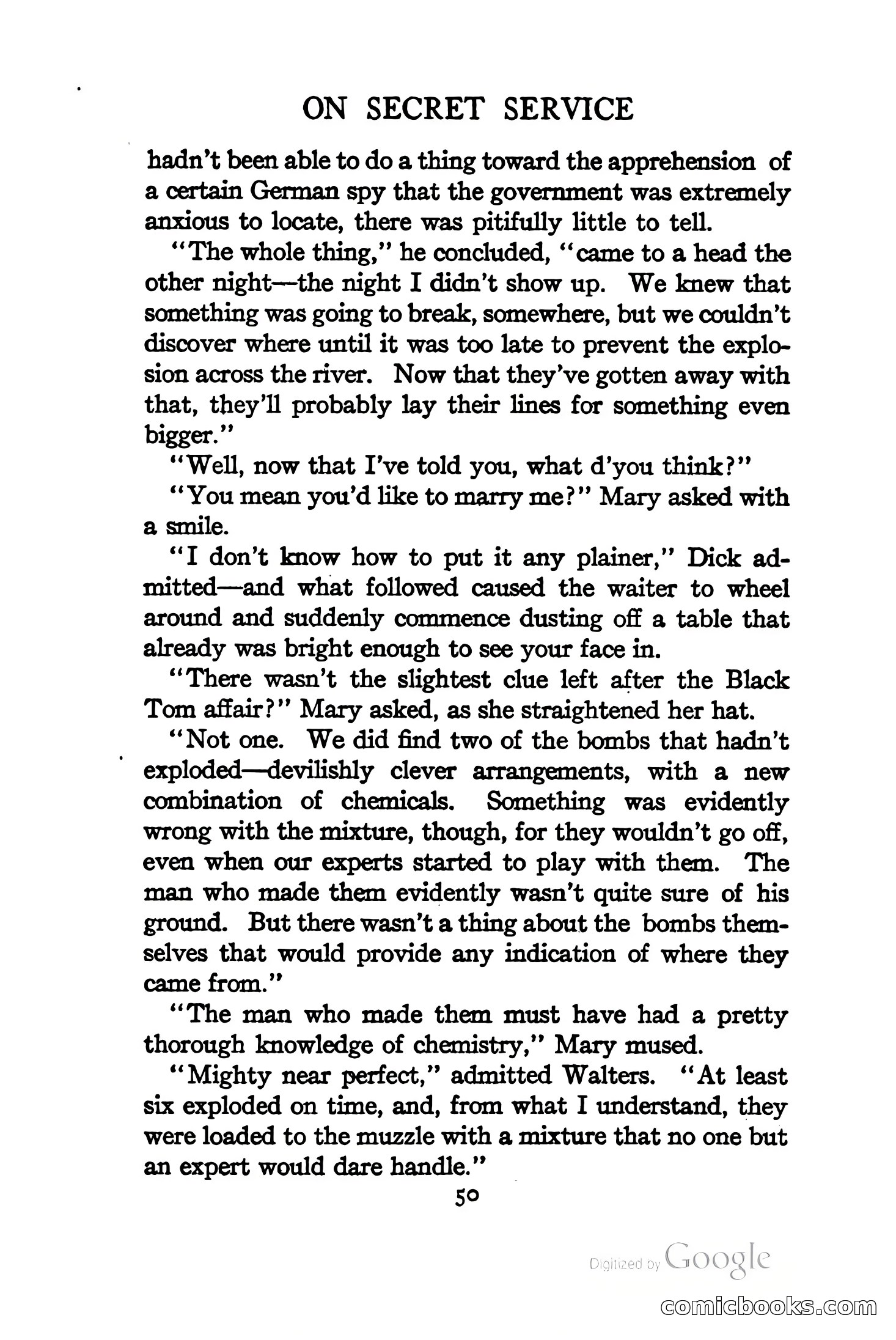 On Secret Service: Detective-Mystery Stories — page 63 of 376
