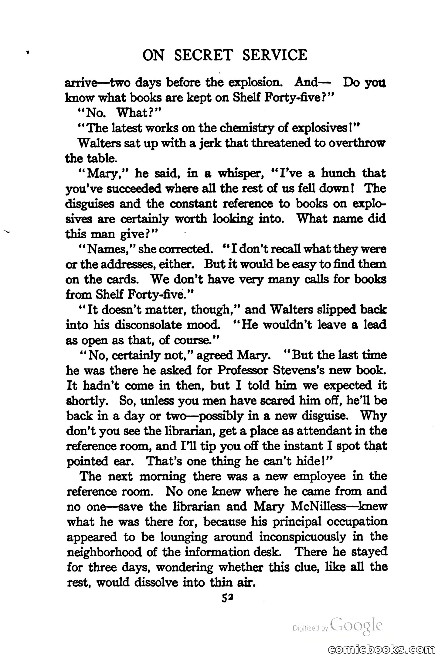 On Secret Service: Detective-Mystery Stories — page 65 of 376