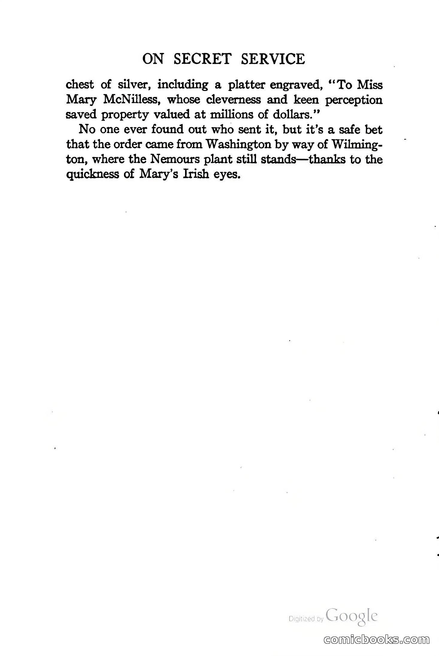 On Secret Service: Detective-Mystery Stories — page 69 of 376