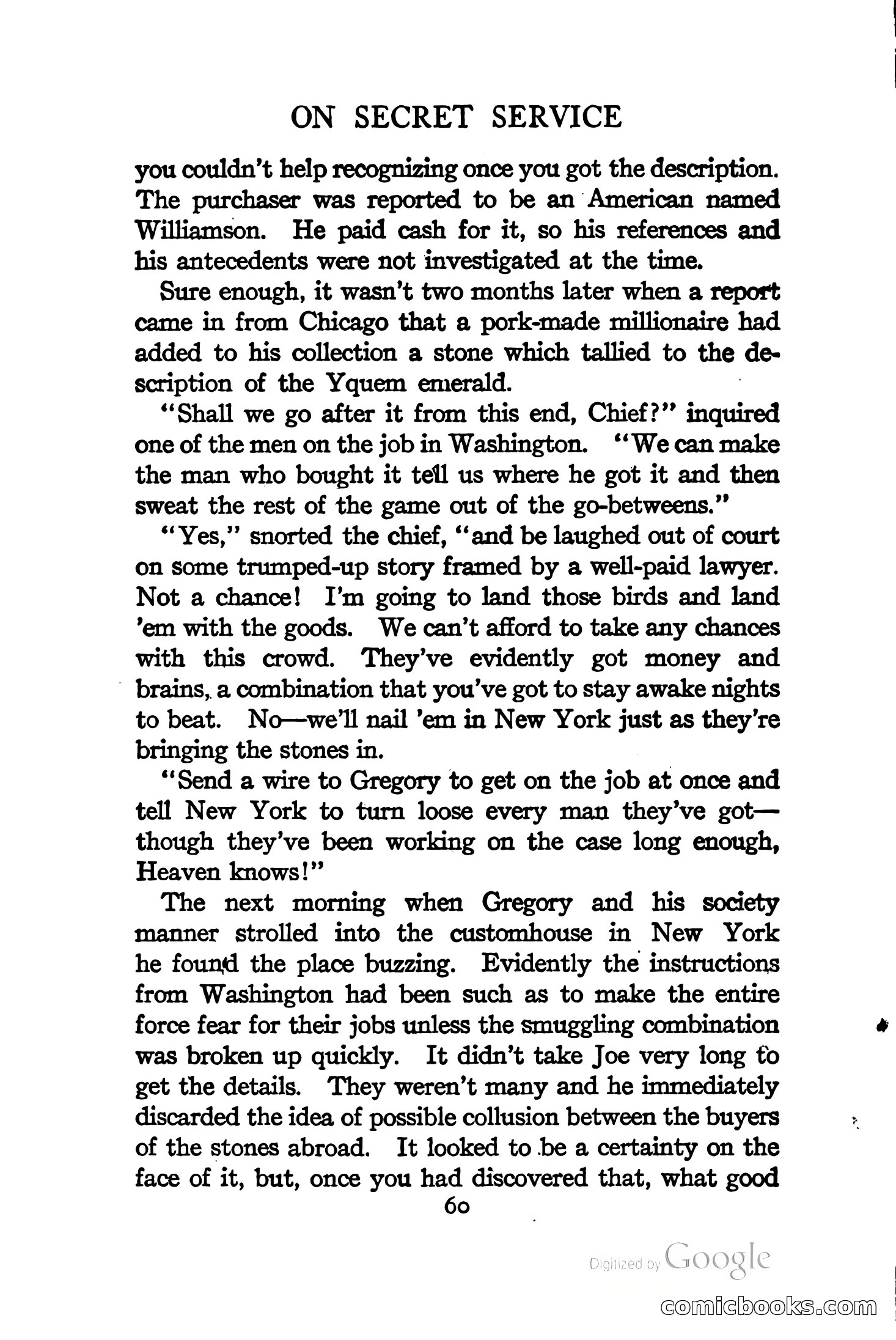 On Secret Service: Detective-Mystery Stories — page 73 of 376