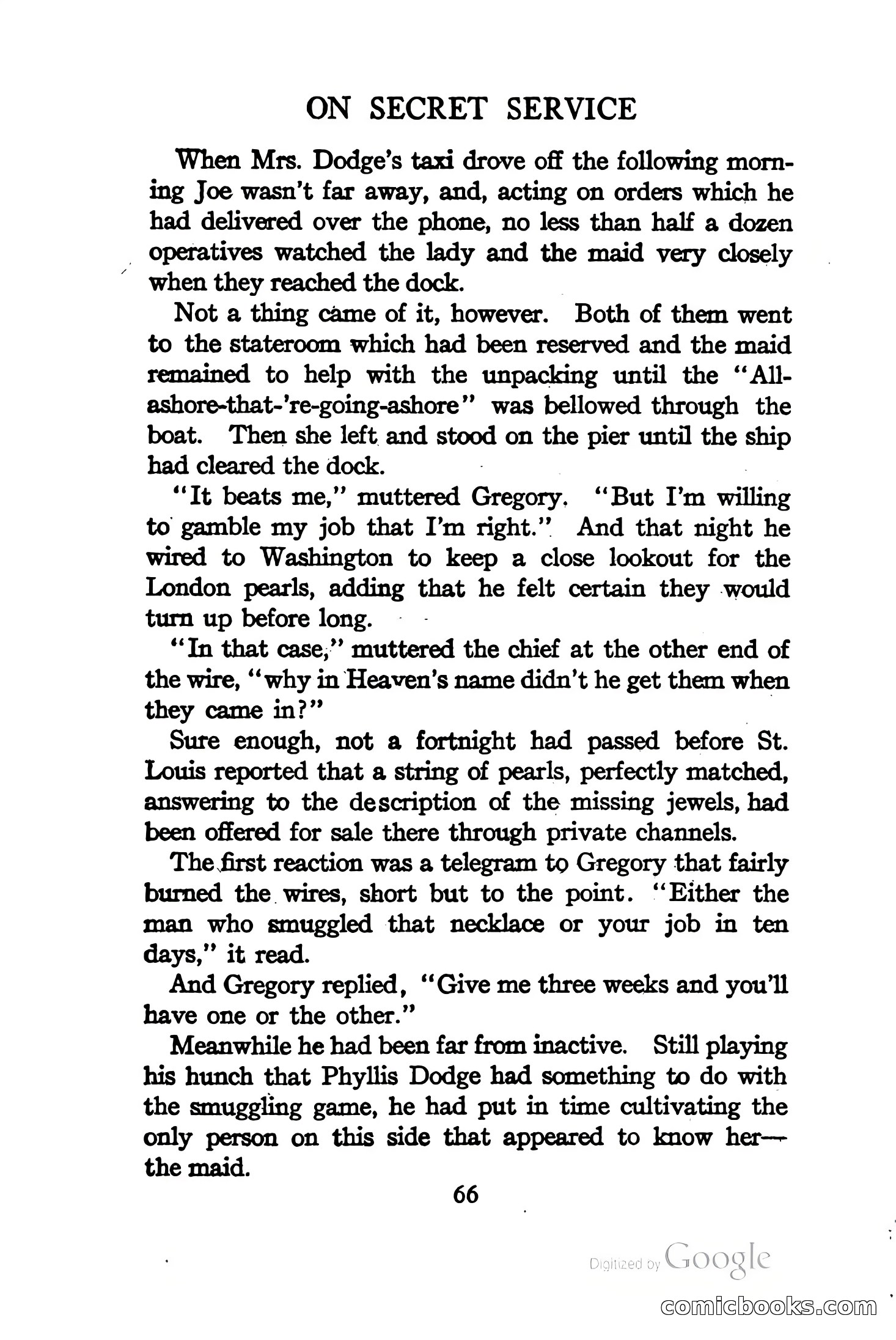 On Secret Service: Detective-Mystery Stories — page 79 of 376