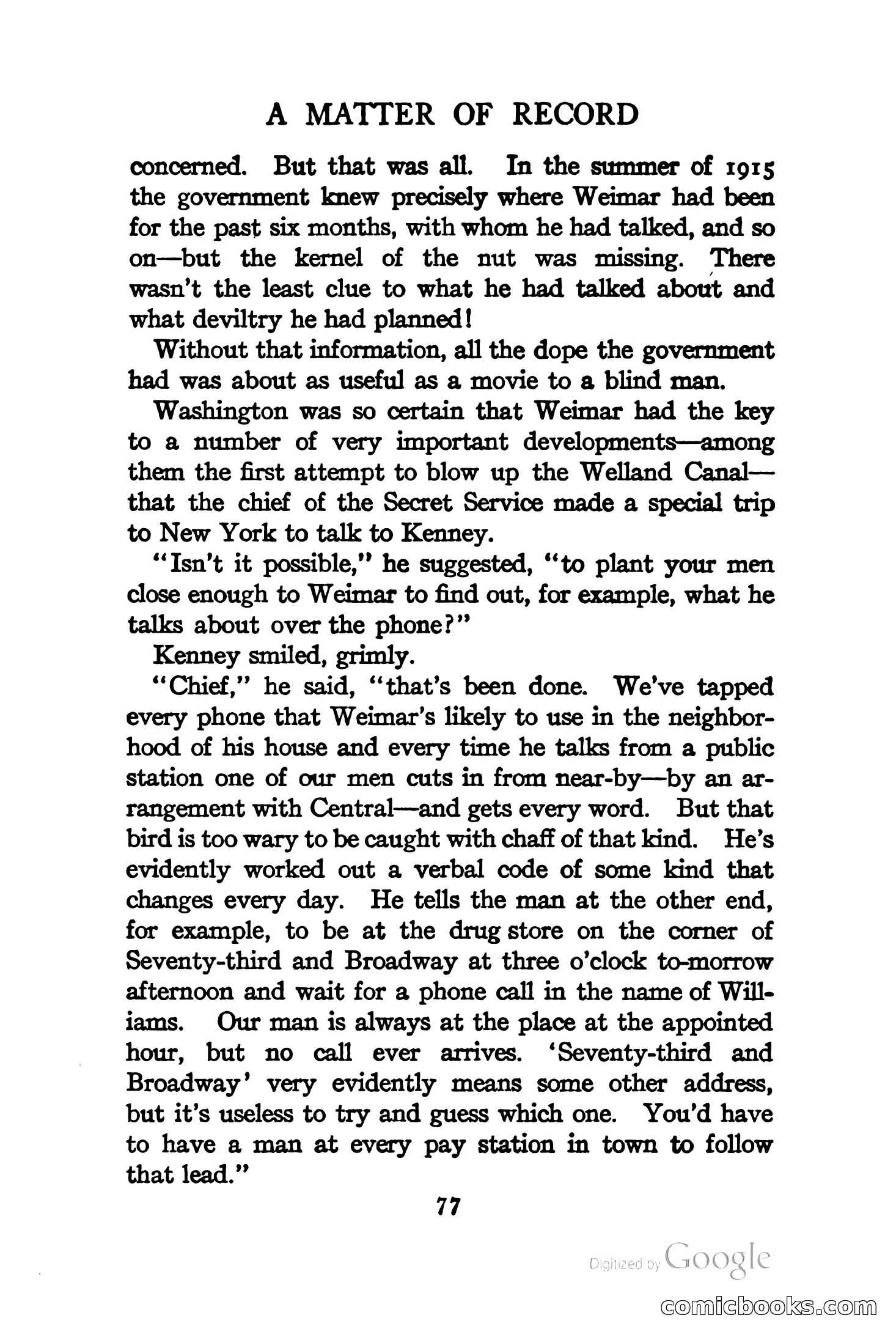 On Secret Service: Detective-Mystery Stories — page 90 of 376