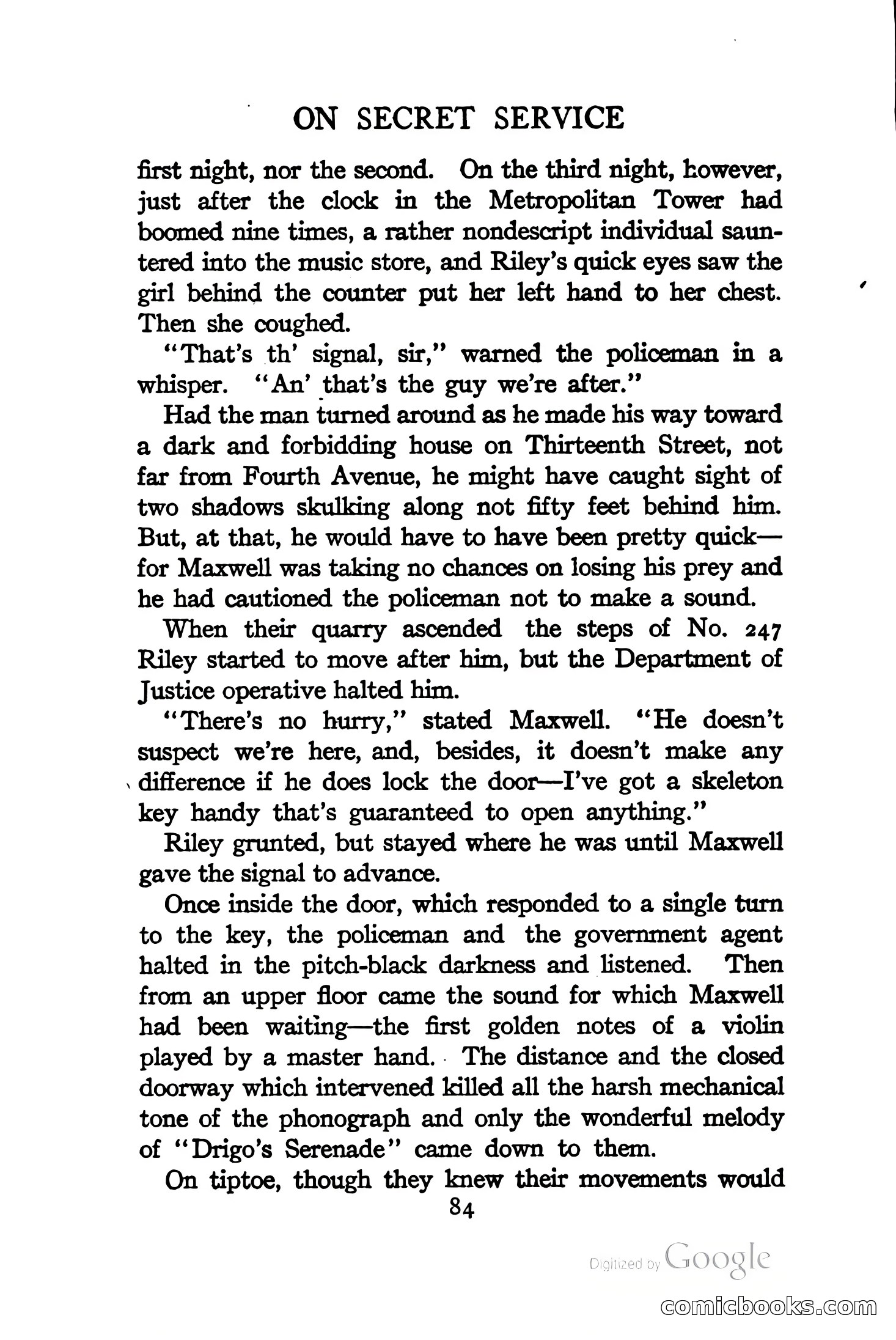 On Secret Service: Detective-Mystery Stories — page 97 of 376