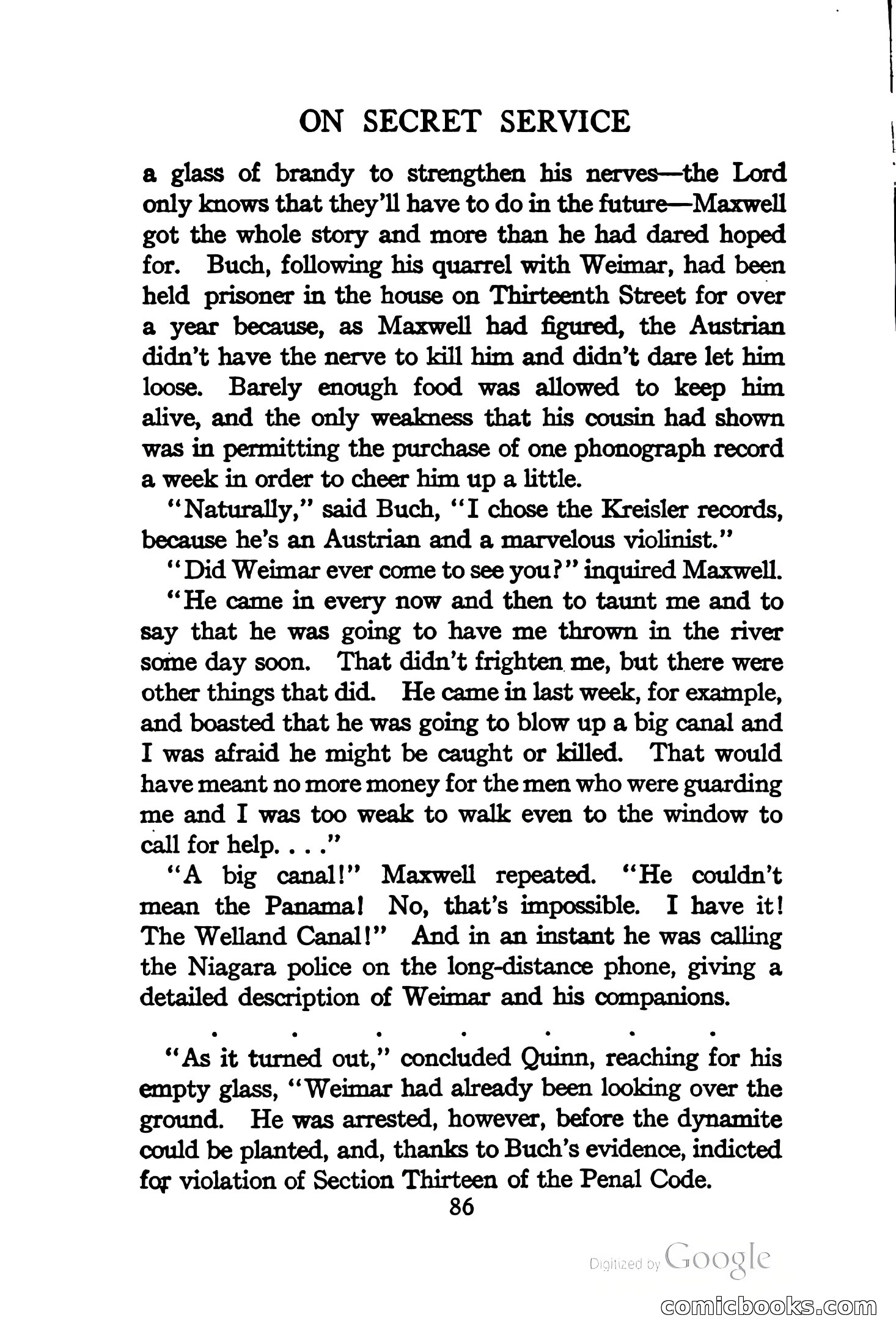 On Secret Service: Detective-Mystery Stories — page 99 of 376