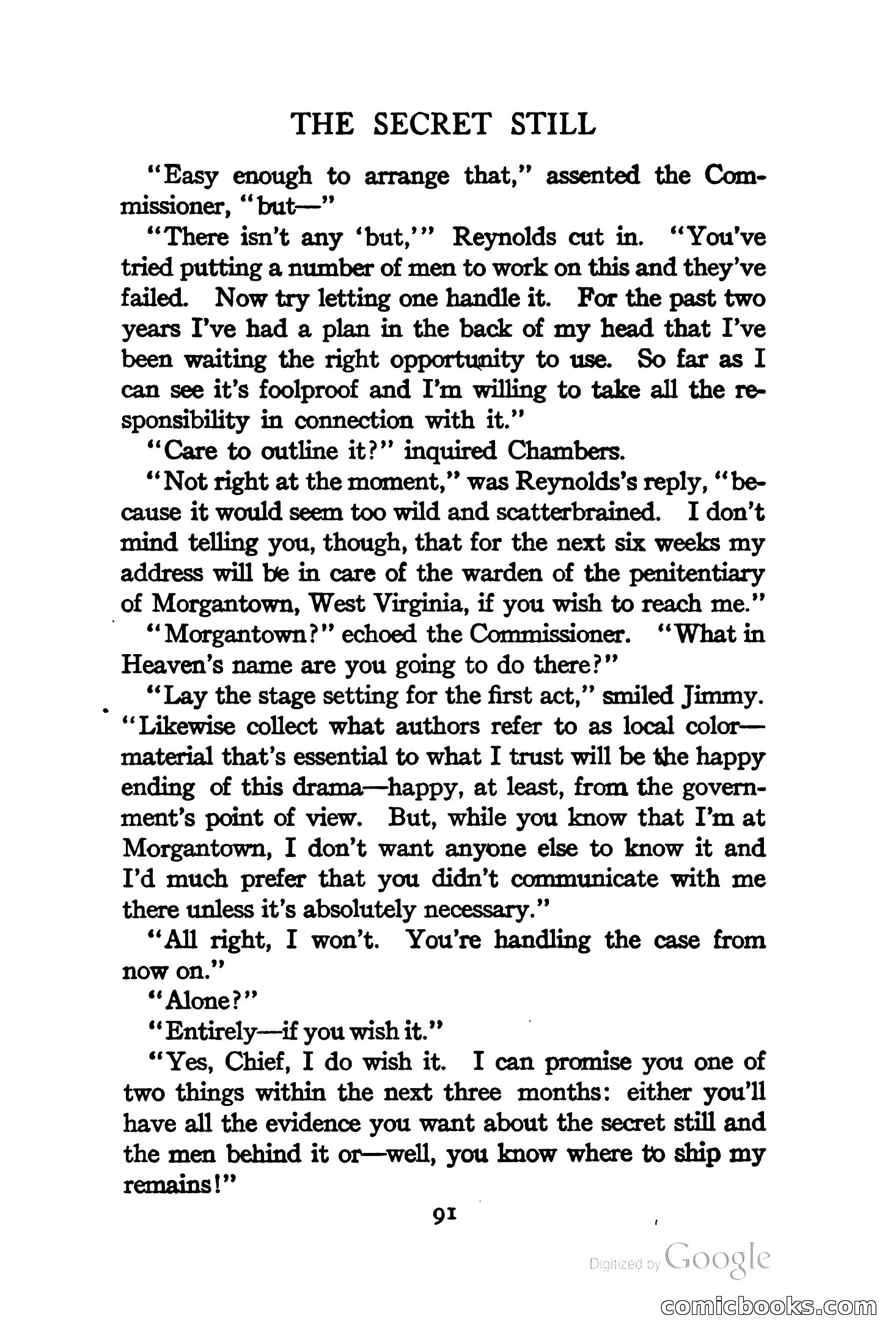 On Secret Service: Detective-Mystery Stories — page 104 of 376