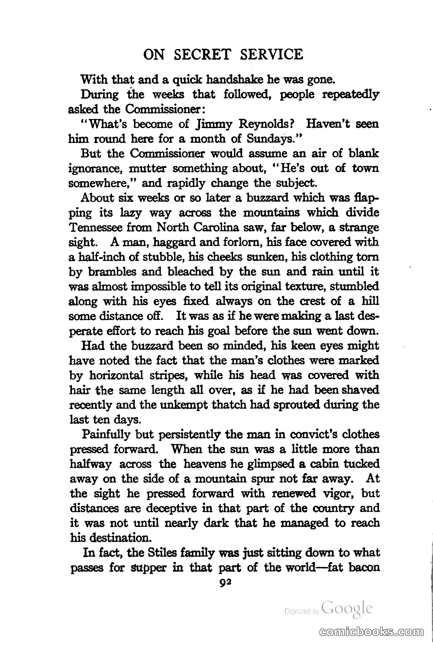 On Secret Service: Detective-Mystery Stories — page 105 of 376
