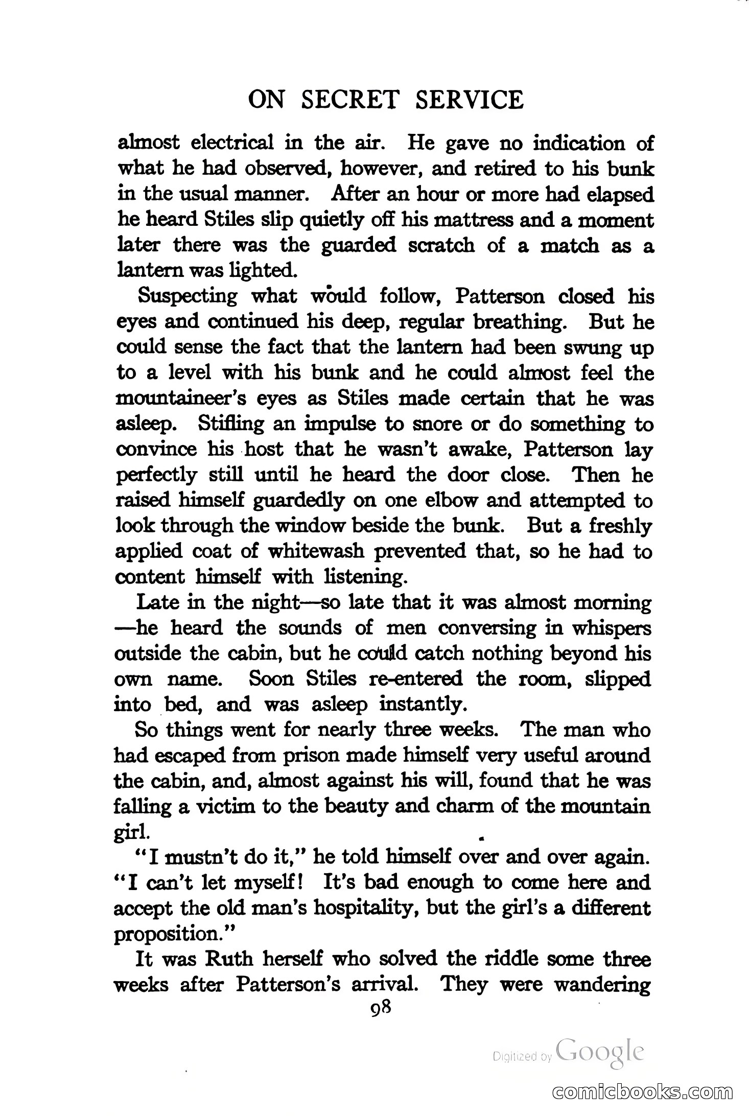 On Secret Service: Detective-Mystery Stories — page 111 of 376