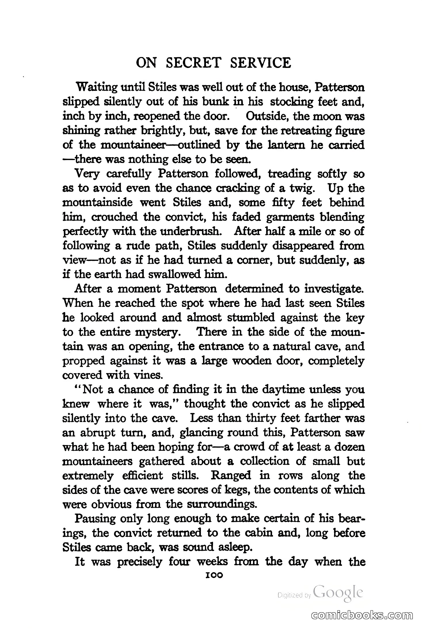 On Secret Service: Detective-Mystery Stories — page 113 of 376