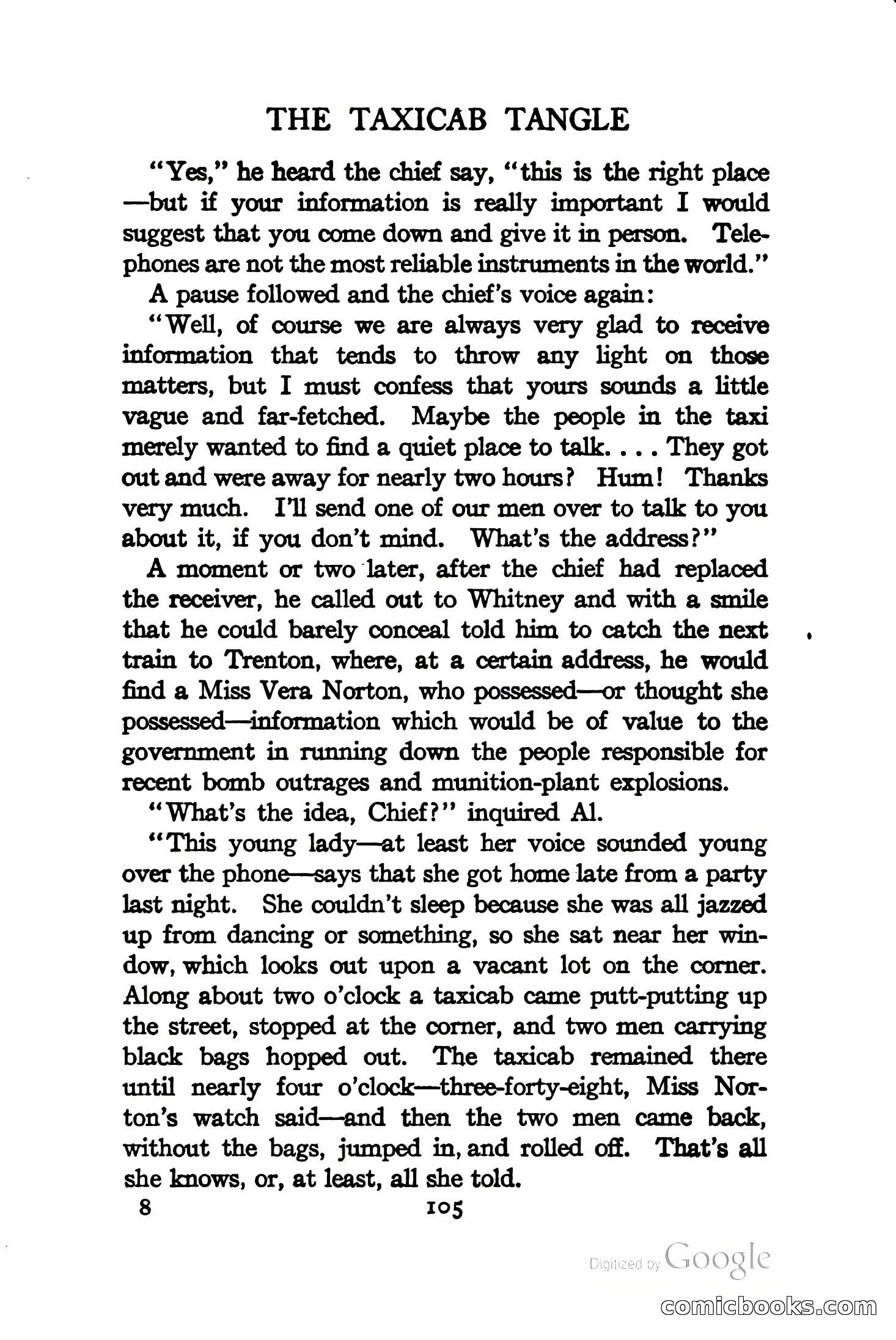 On Secret Service: Detective-Mystery Stories — page 118 of 376