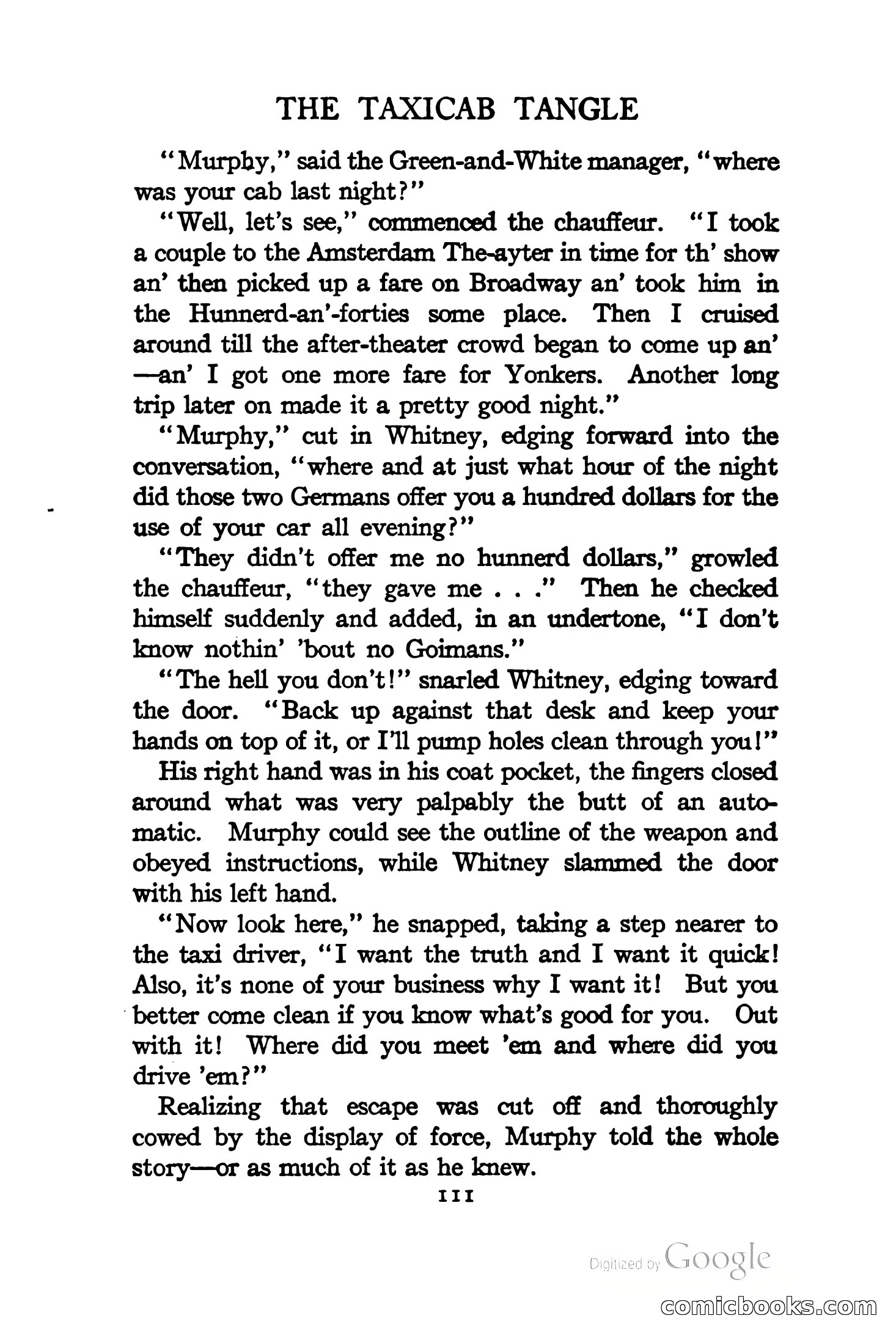 On Secret Service: Detective-Mystery Stories — page 124 of 376