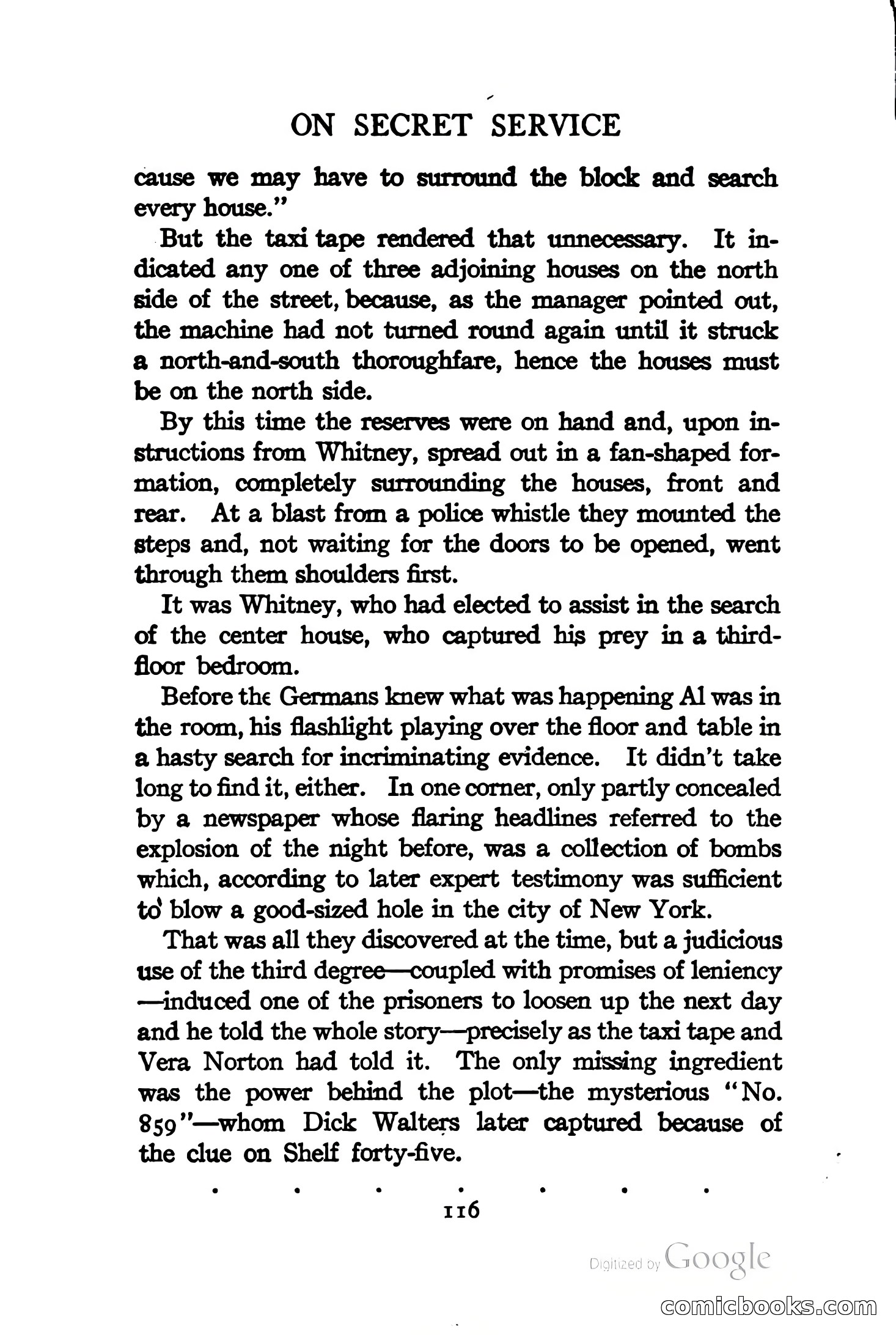 On Secret Service: Detective-Mystery Stories — page 129 of 376