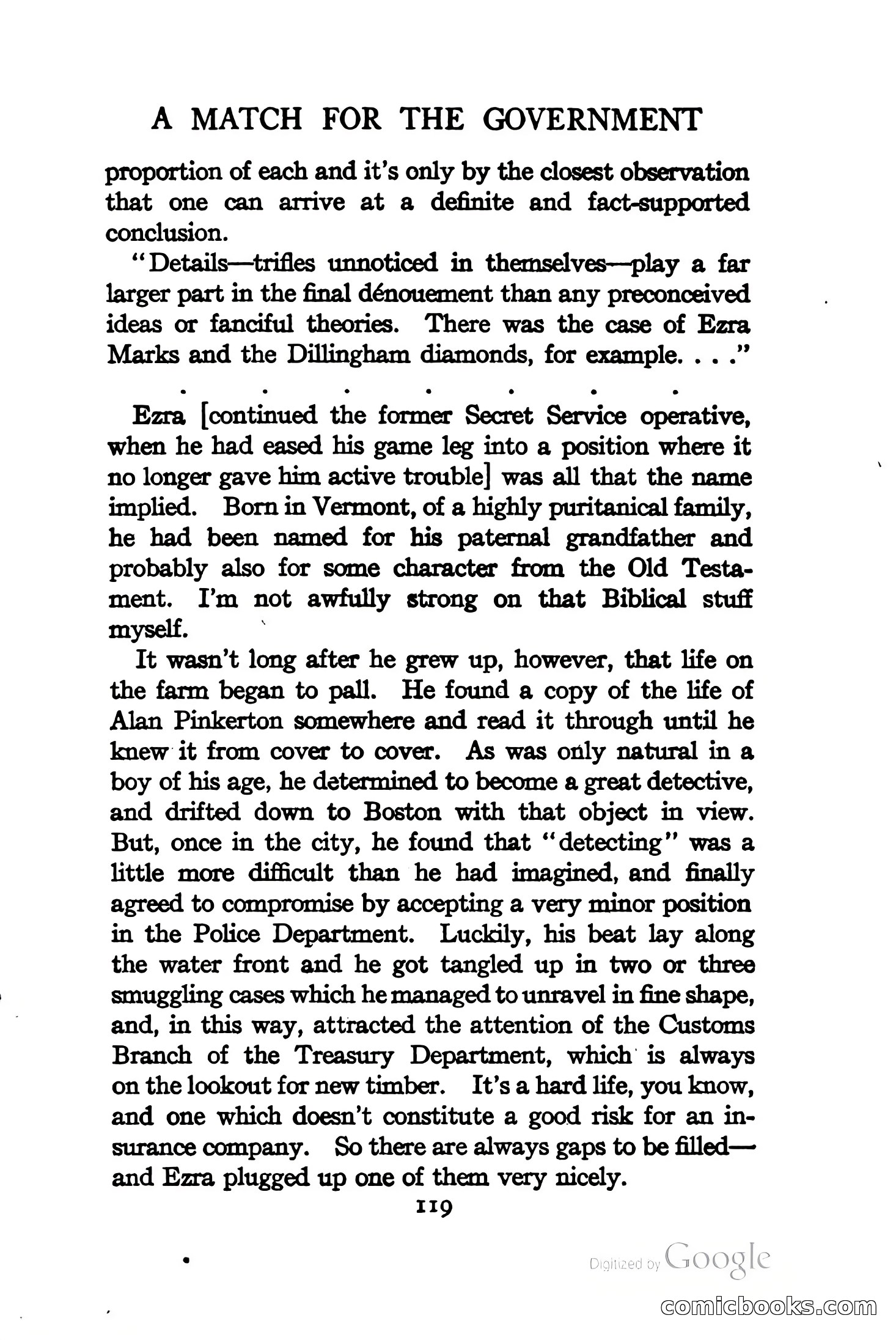 On Secret Service: Detective-Mystery Stories — page 132 of 376