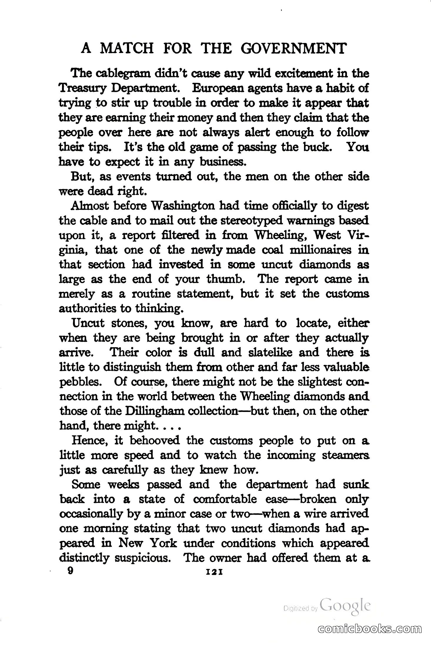 On Secret Service: Detective-Mystery Stories — page 134 of 376