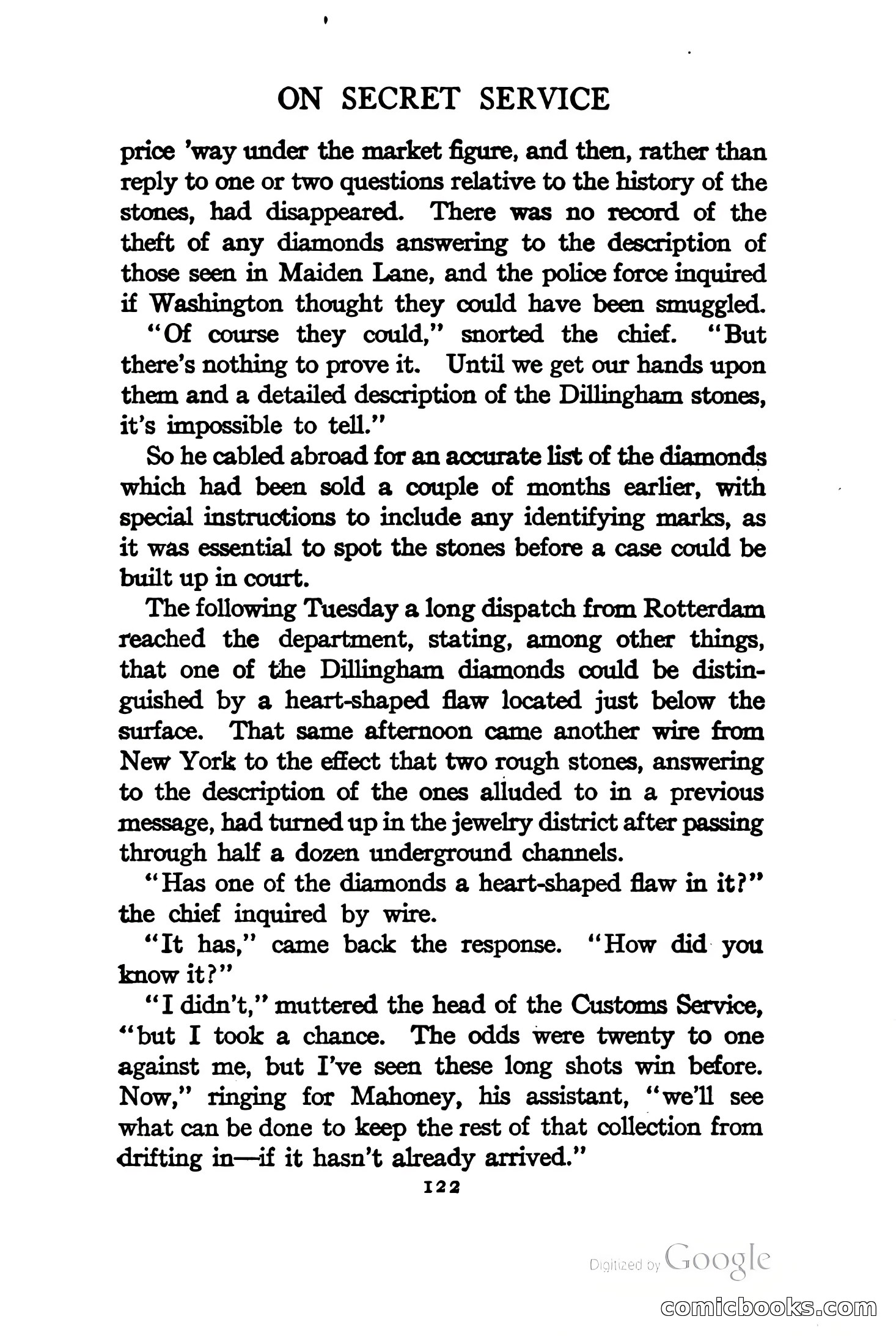 On Secret Service: Detective-Mystery Stories — page 135 of 376
