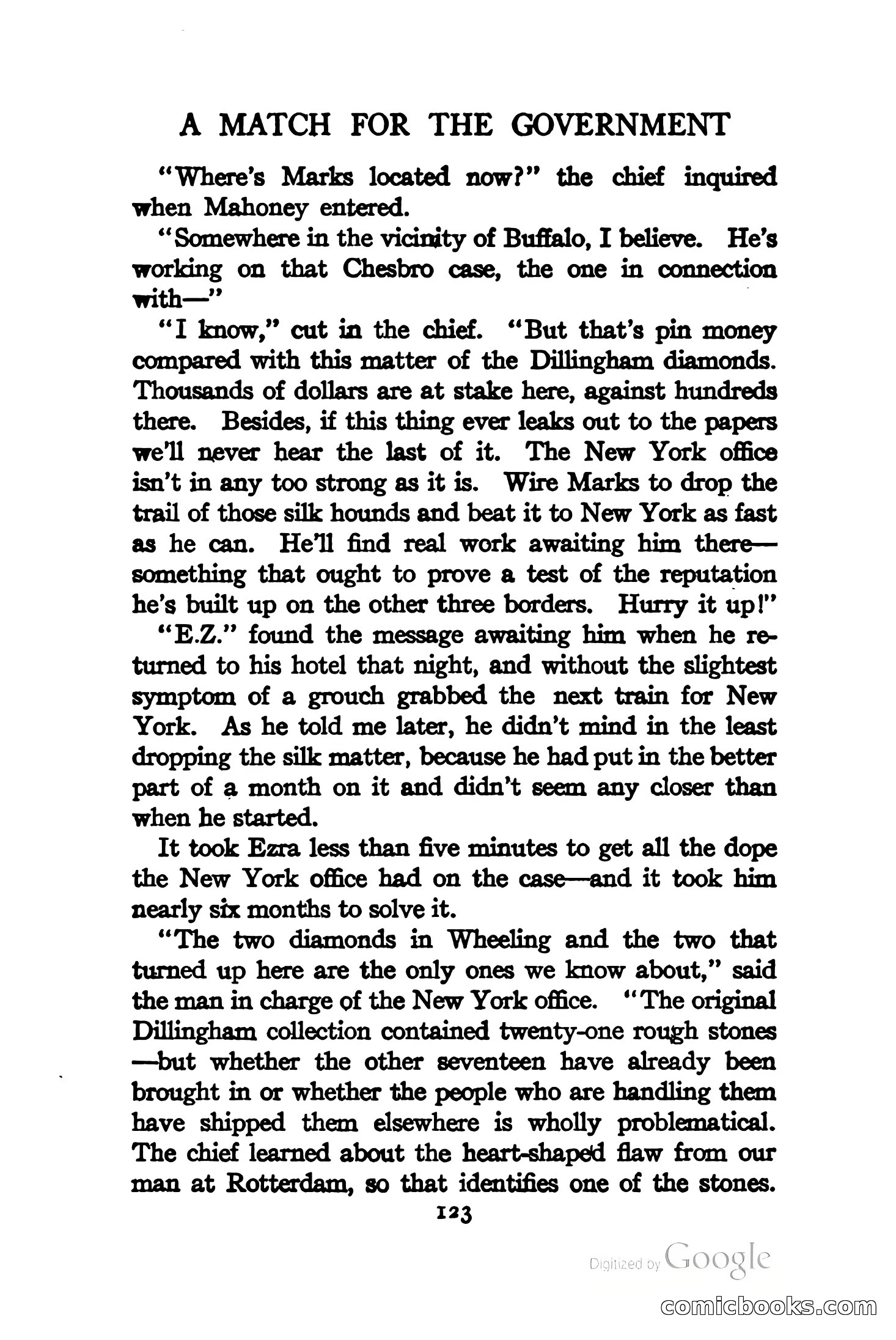 On Secret Service: Detective-Mystery Stories — page 136 of 376