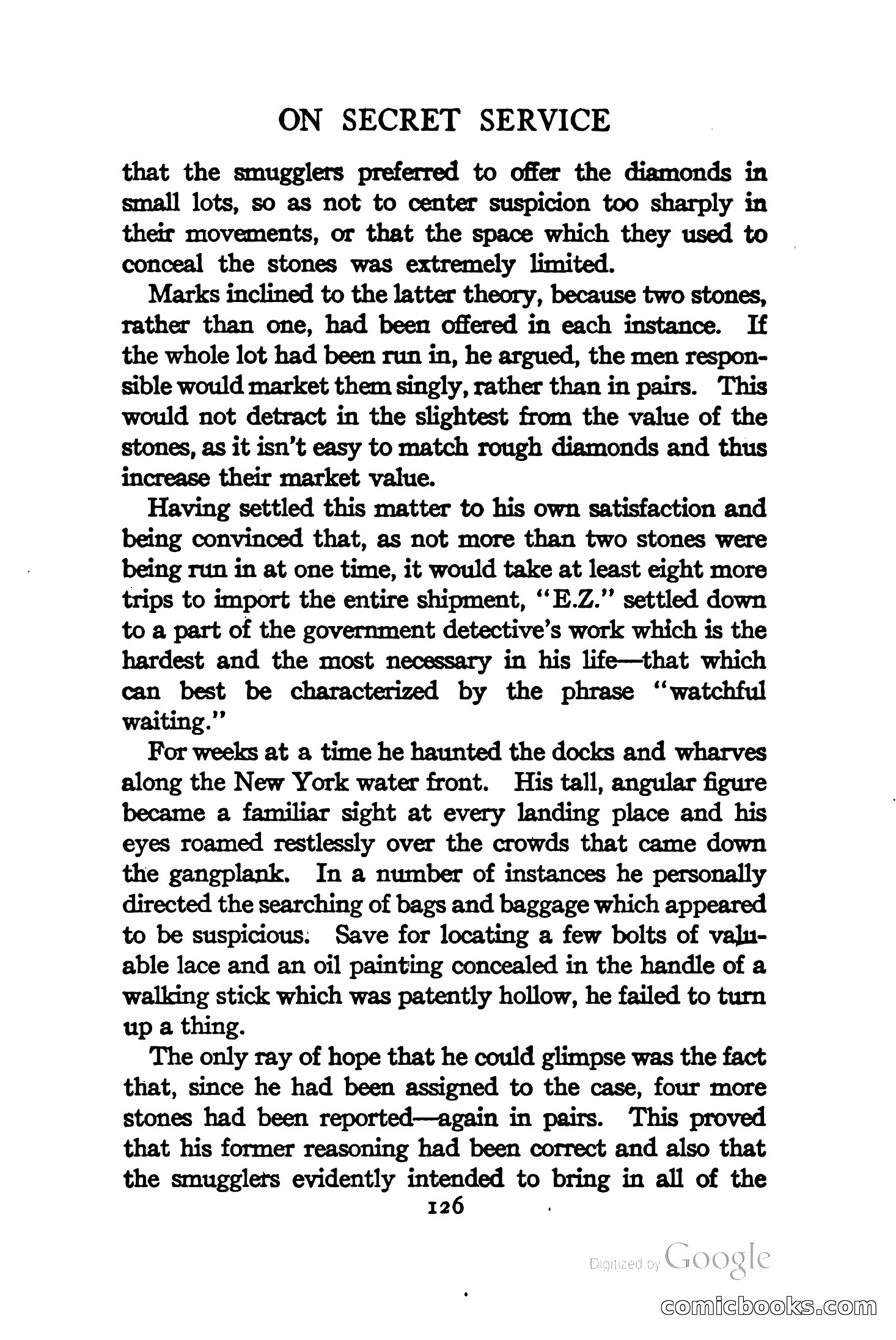 On Secret Service: Detective-Mystery Stories — page 139 of 376