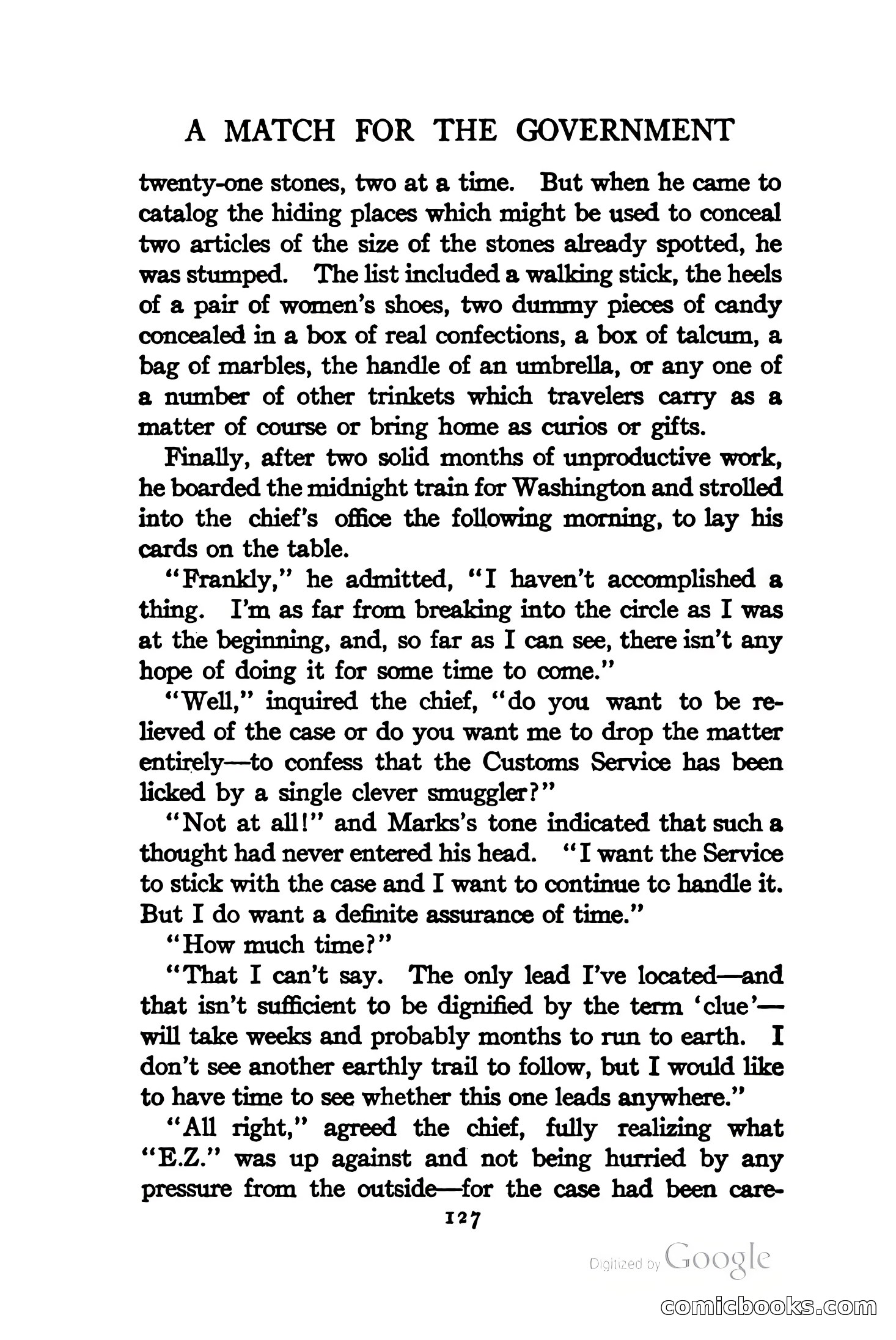 On Secret Service: Detective-Mystery Stories — page 140 of 376