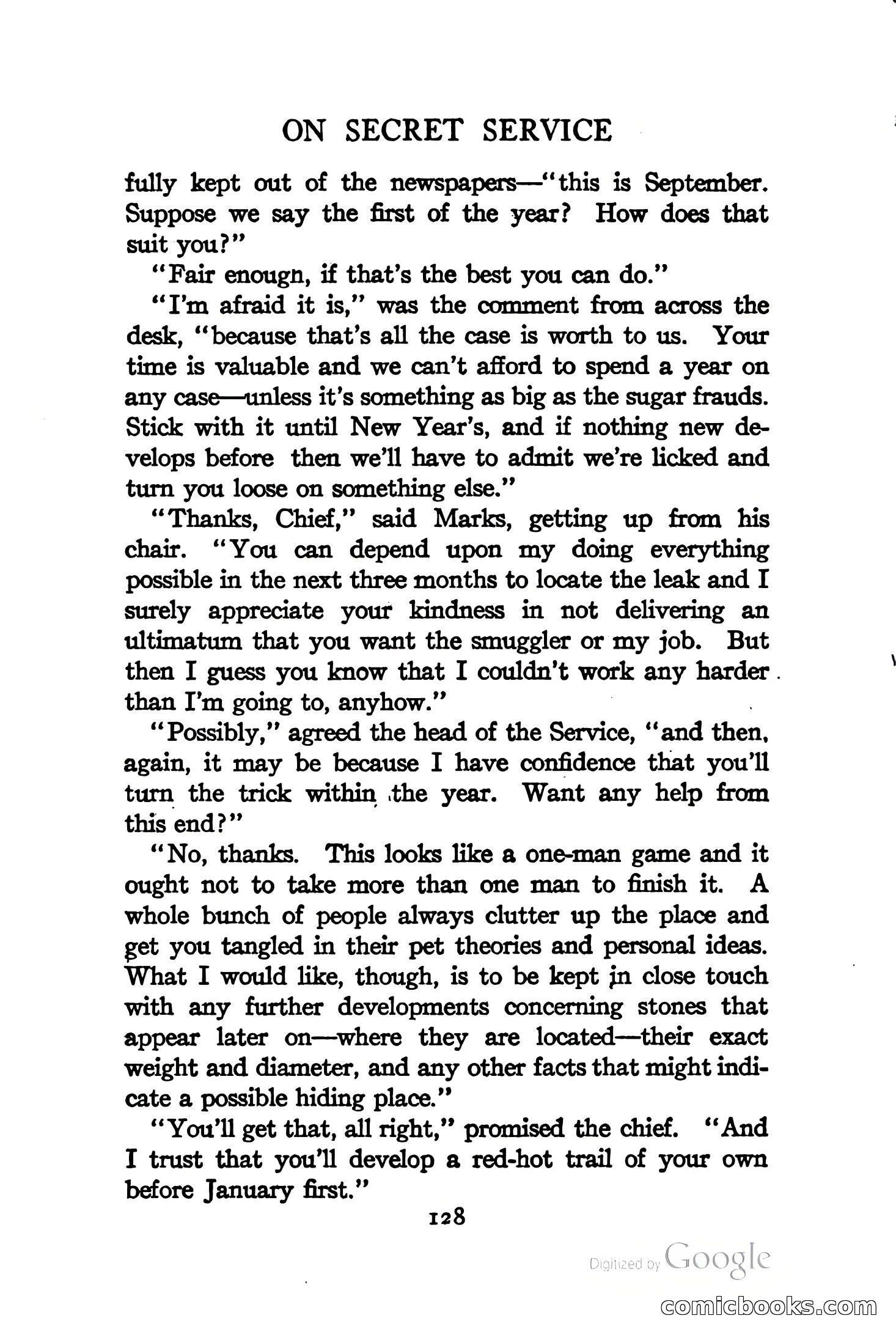 On Secret Service: Detective-Mystery Stories — page 141 of 376