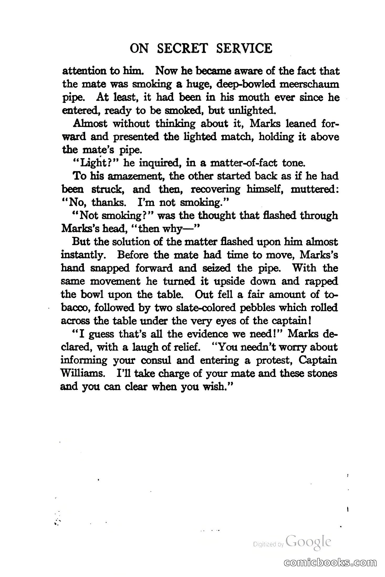 On Secret Service: Detective-Mystery Stories — page 145 of 376