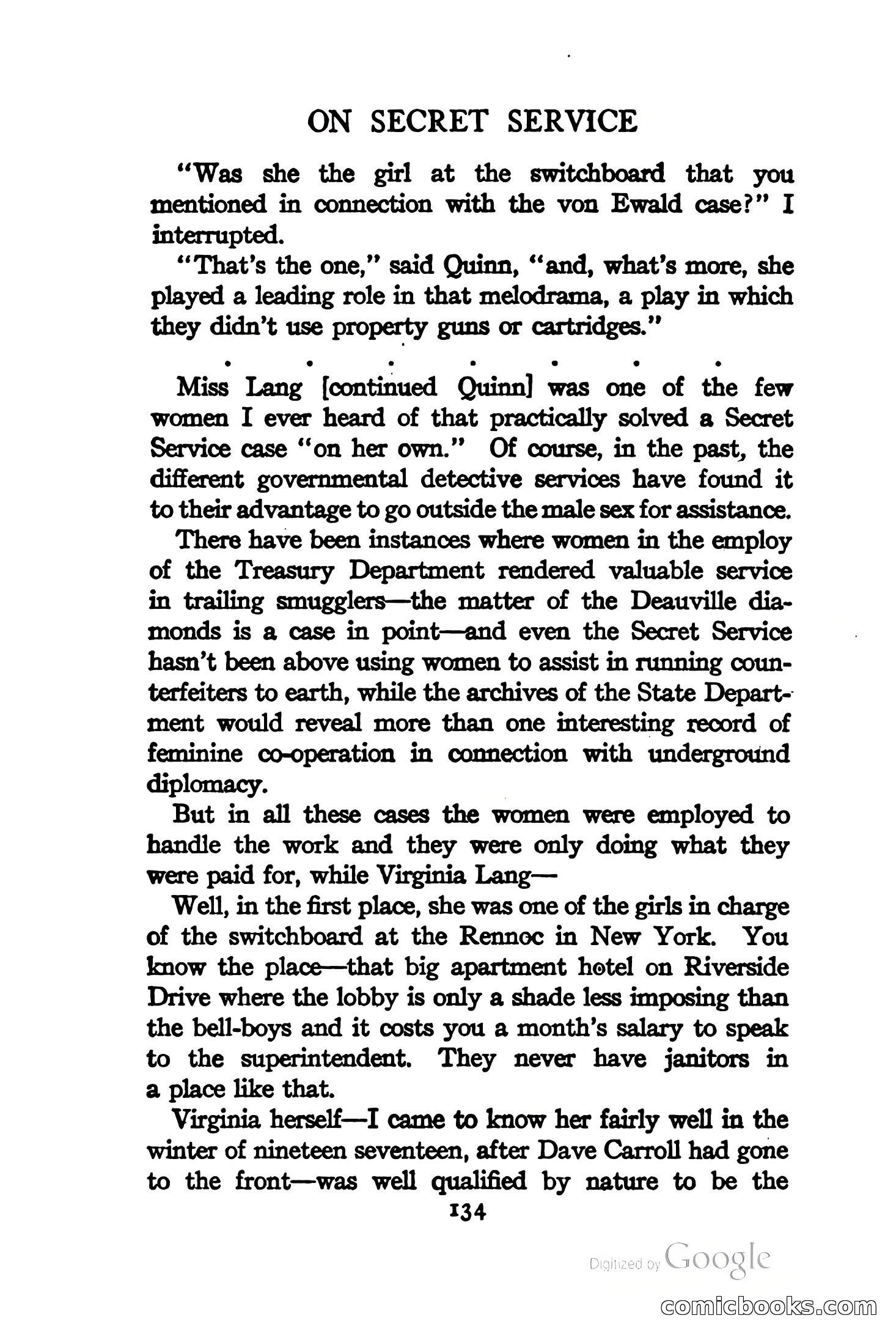 On Secret Service: Detective-Mystery Stories — page 147 of 376