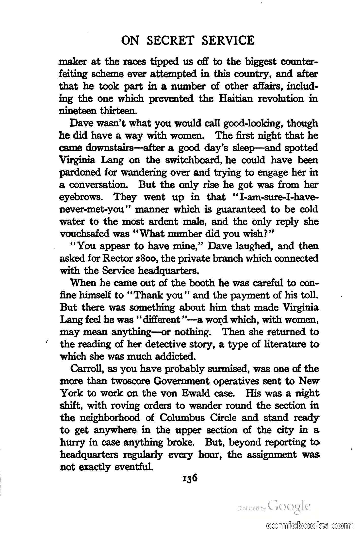On Secret Service: Detective-Mystery Stories — page 149 of 376