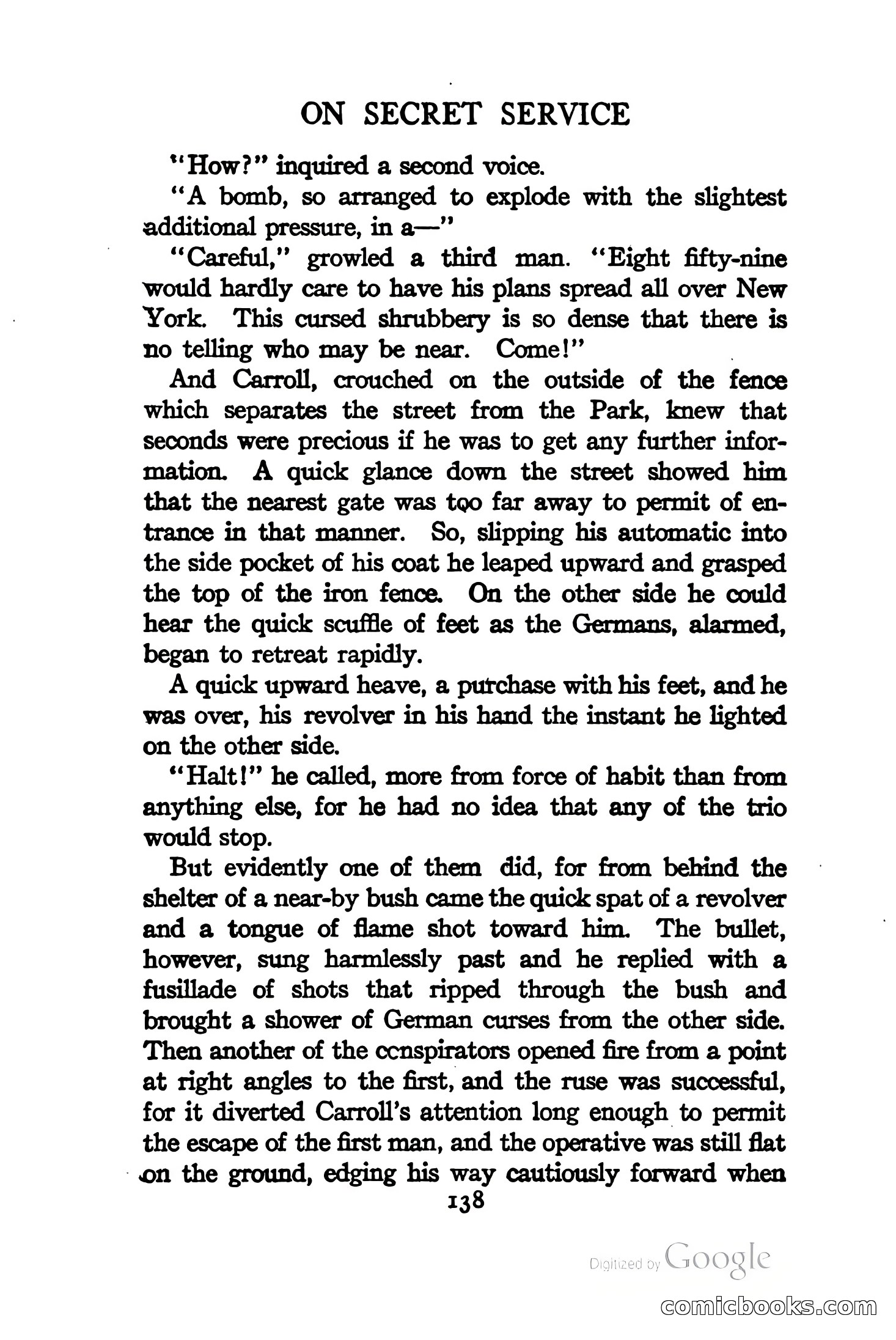 On Secret Service: Detective-Mystery Stories — page 151 of 376