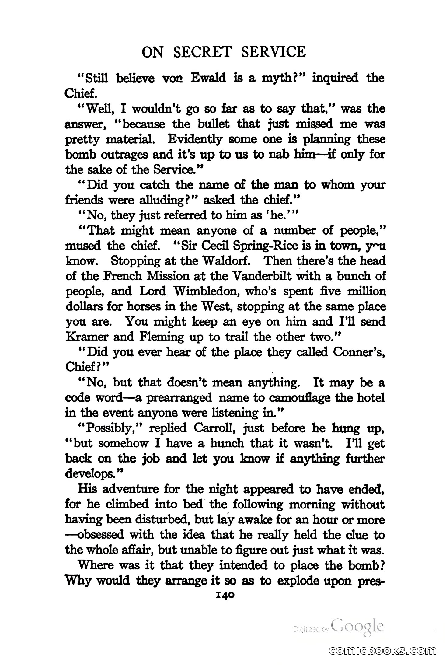 On Secret Service: Detective-Mystery Stories — page 153 of 376