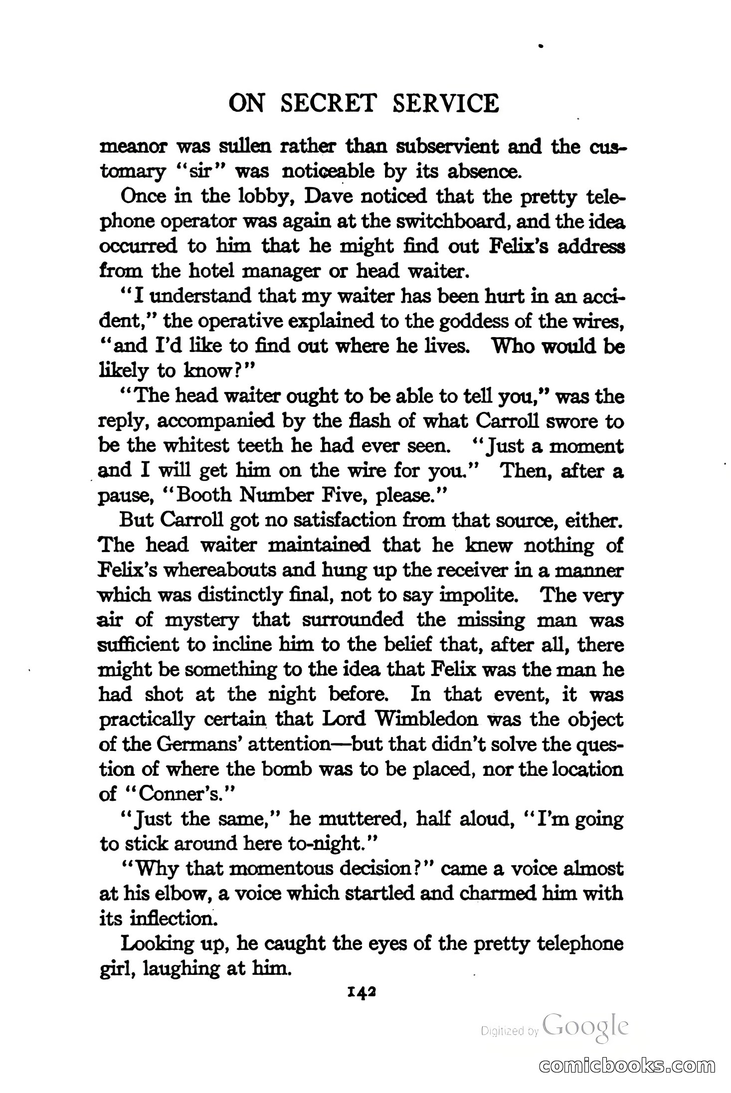 On Secret Service: Detective-Mystery Stories — page 155 of 376