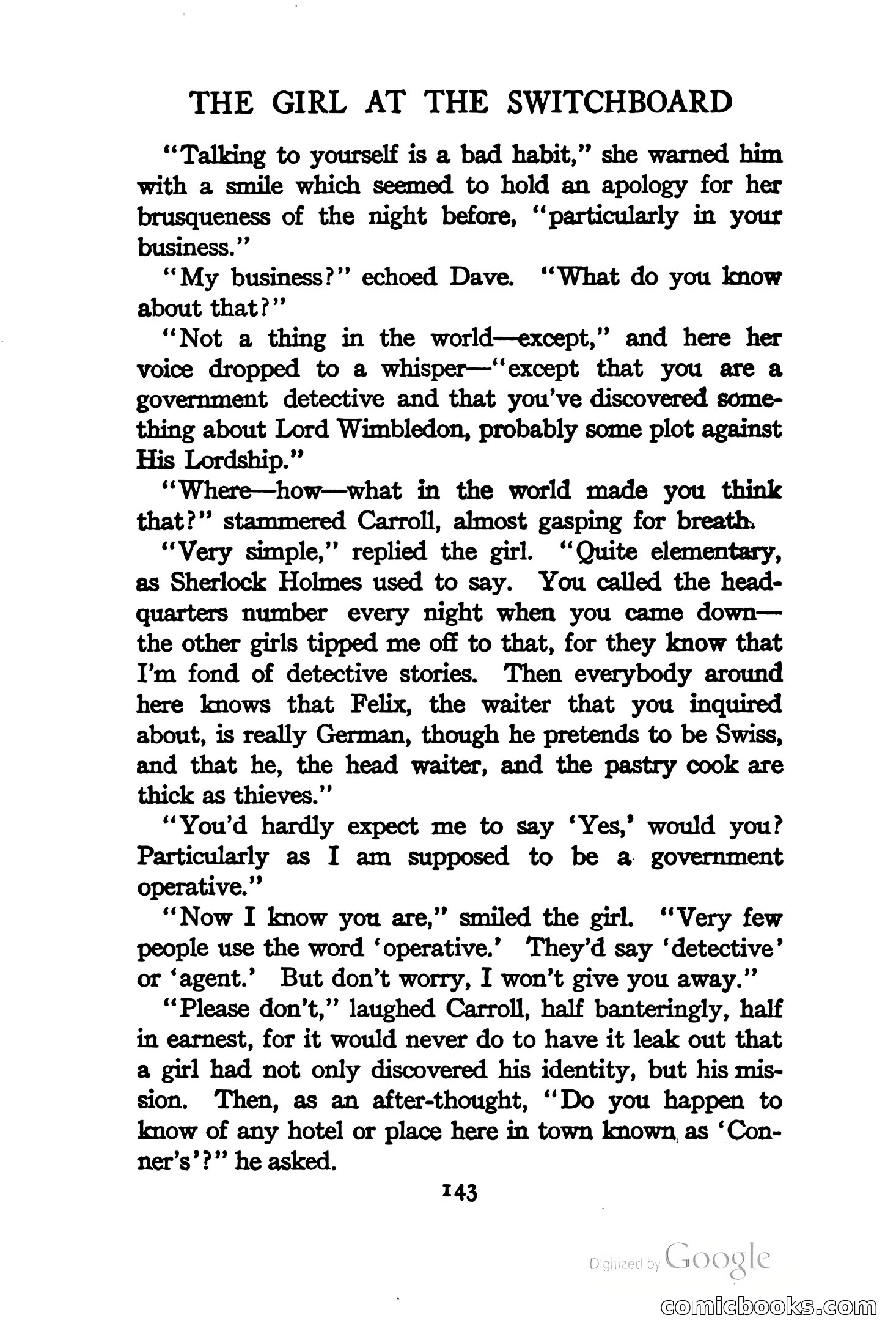 On Secret Service: Detective-Mystery Stories — page 156 of 376