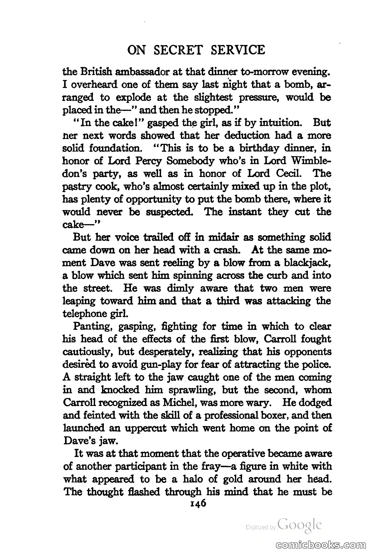 On Secret Service: Detective-Mystery Stories — page 159 of 376