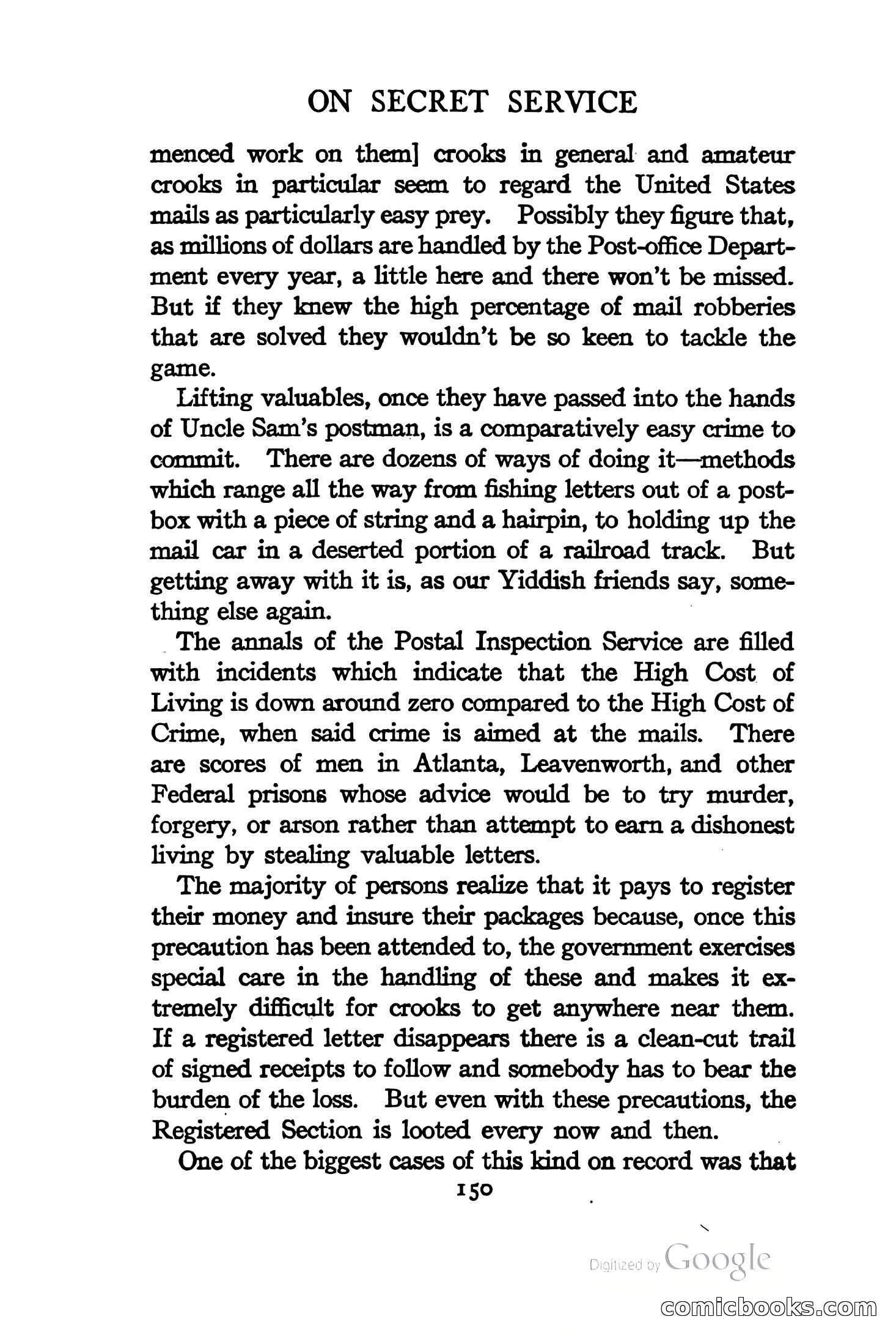 On Secret Service: Detective-Mystery Stories — page 163 of 376