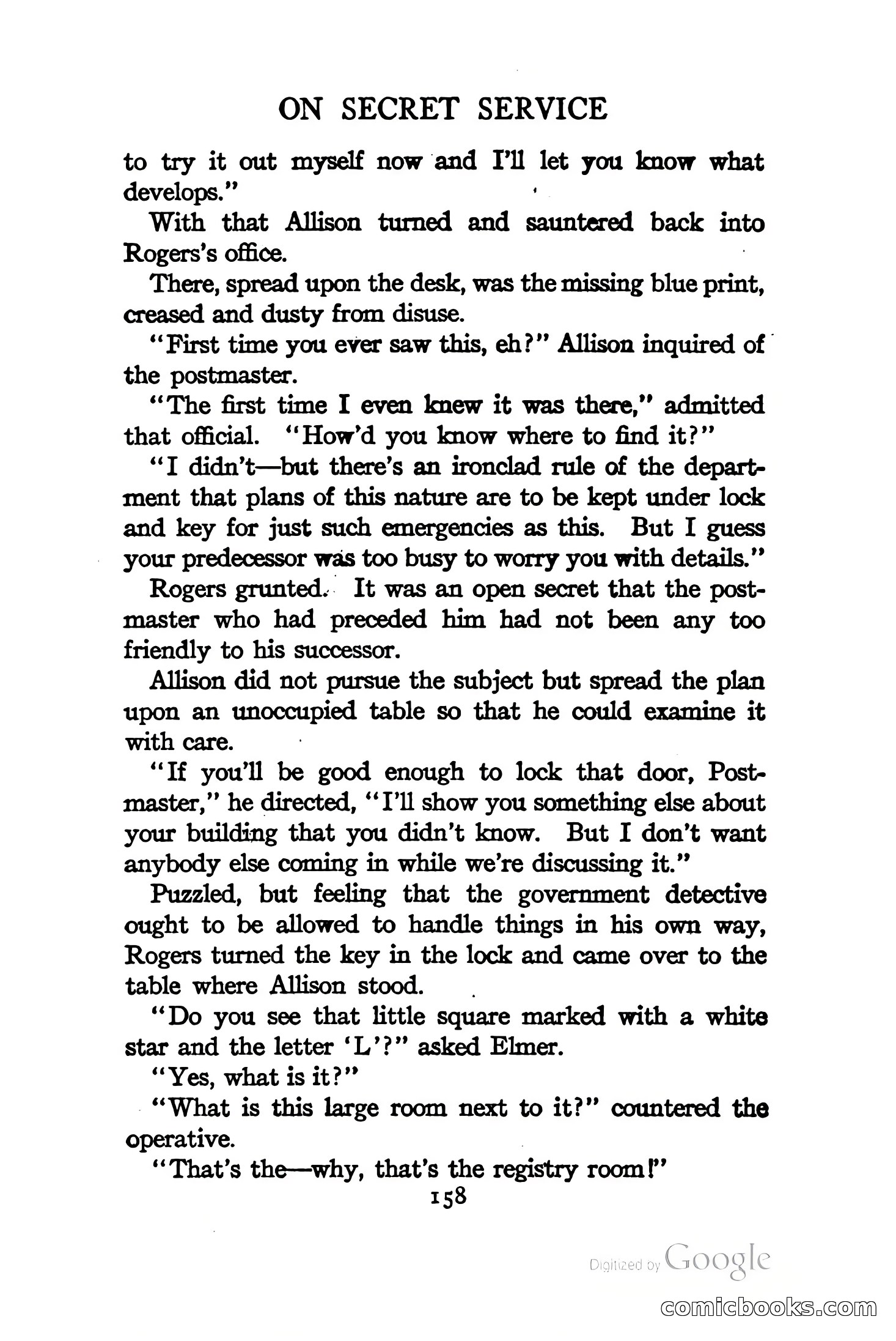 On Secret Service: Detective-Mystery Stories — page 171 of 376