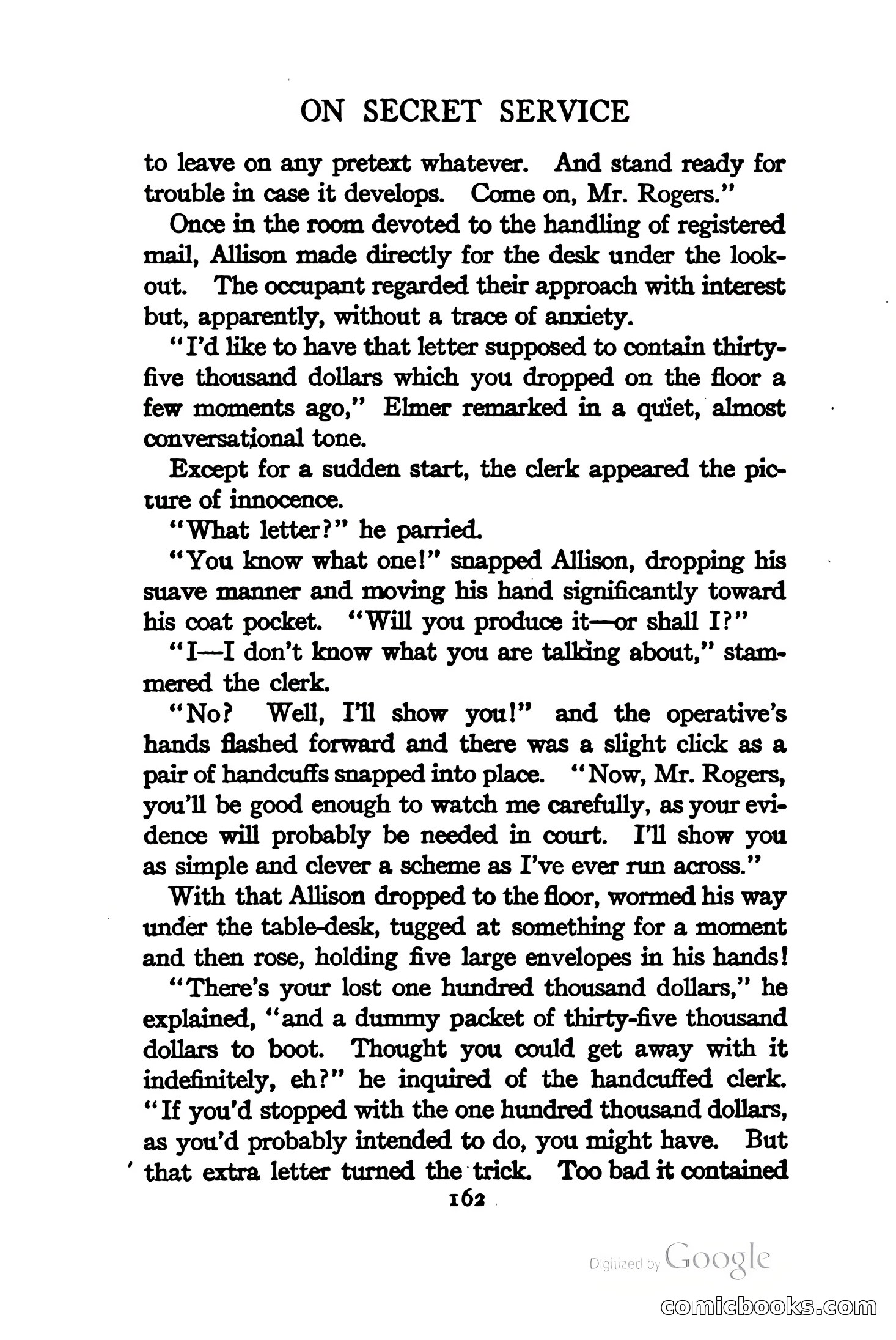 On Secret Service: Detective-Mystery Stories — page 175 of 376