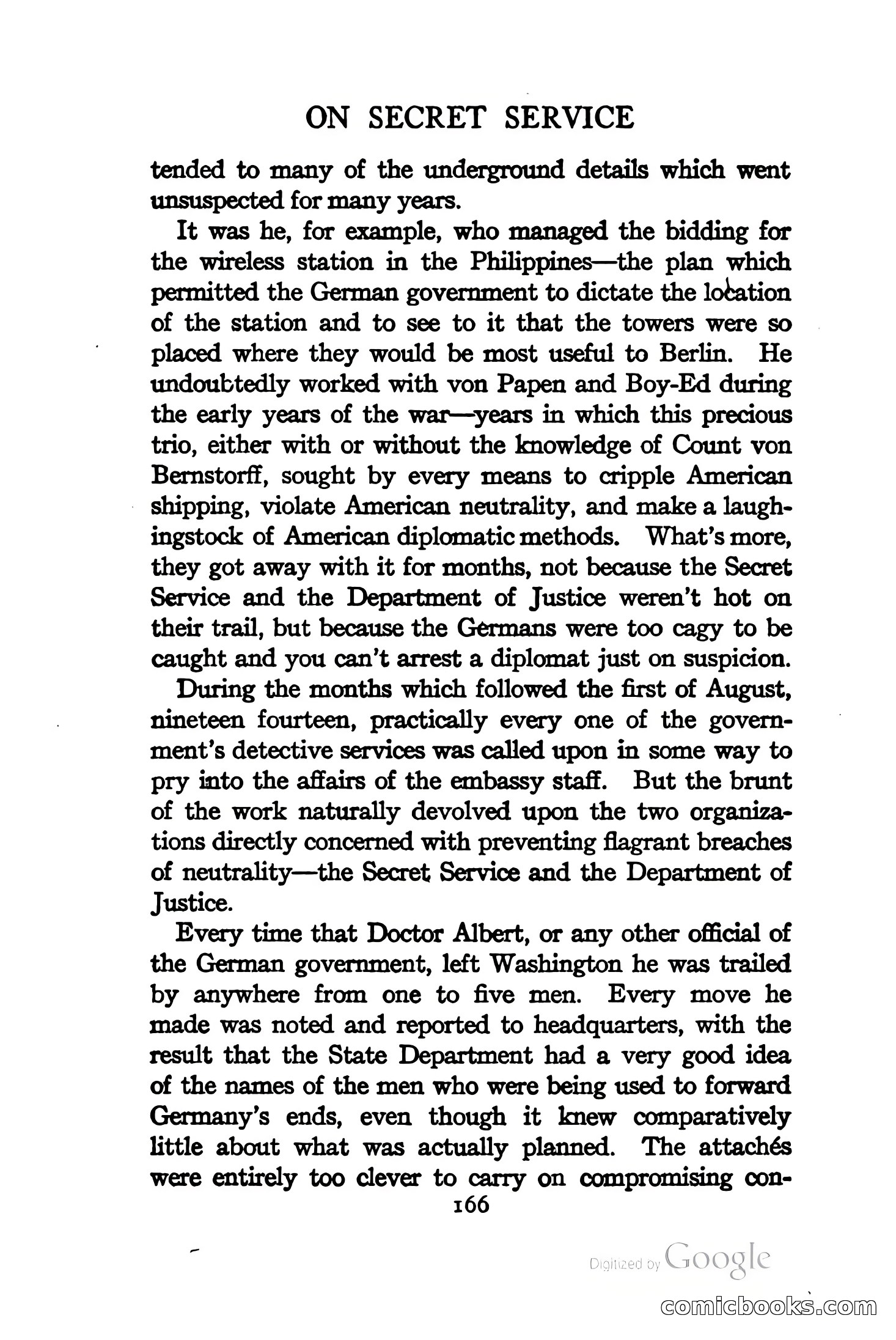 On Secret Service: Detective-Mystery Stories — page 179 of 376