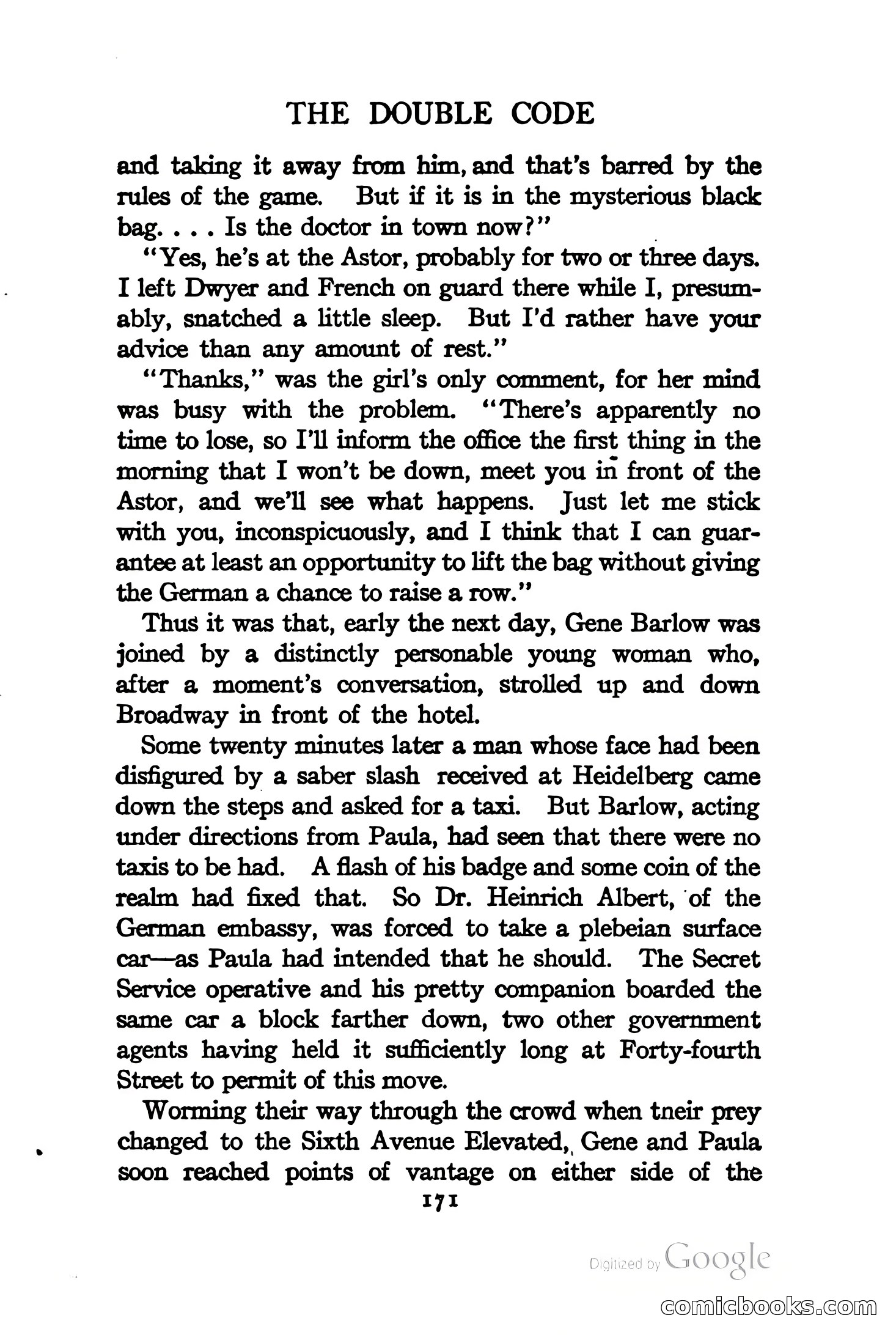 On Secret Service: Detective-Mystery Stories — page 184 of 376